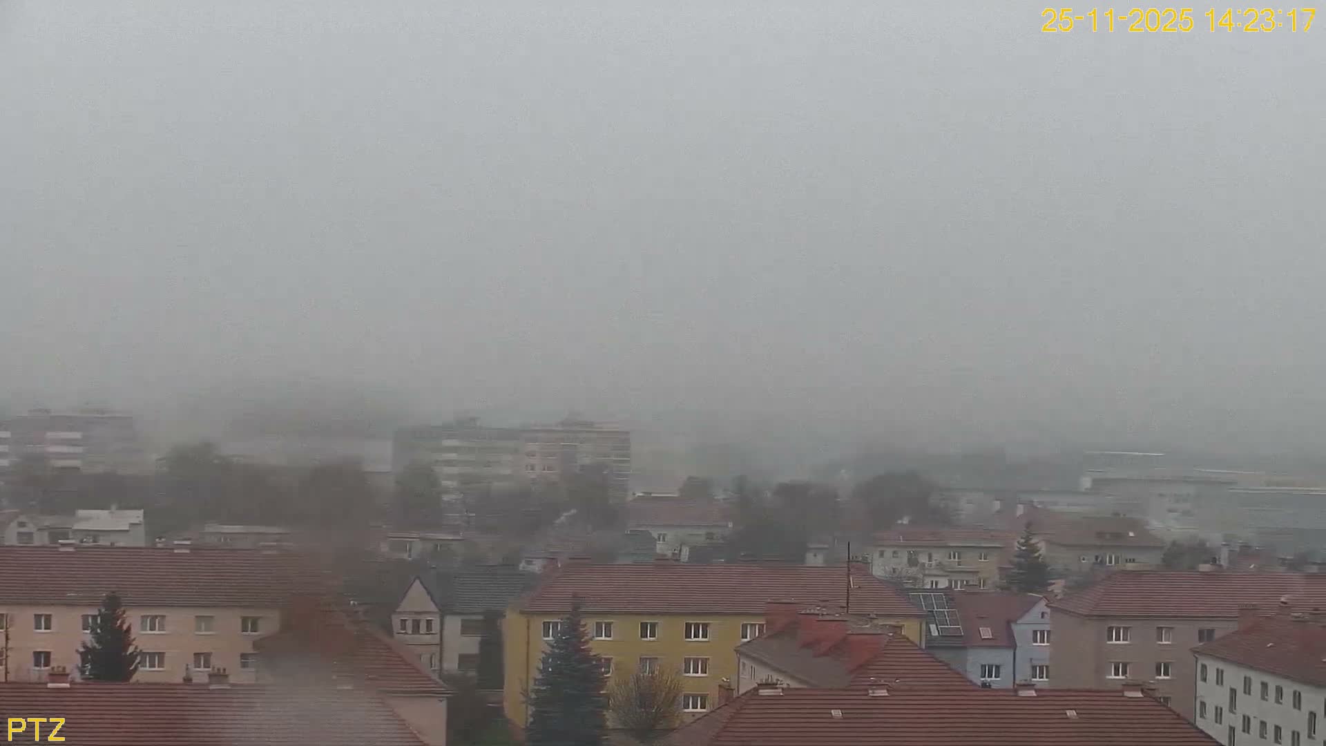 Kroměříž  PTZ Rotary Panaromic Skyline Live Cam - Kromeriz, Zlin, Czechia