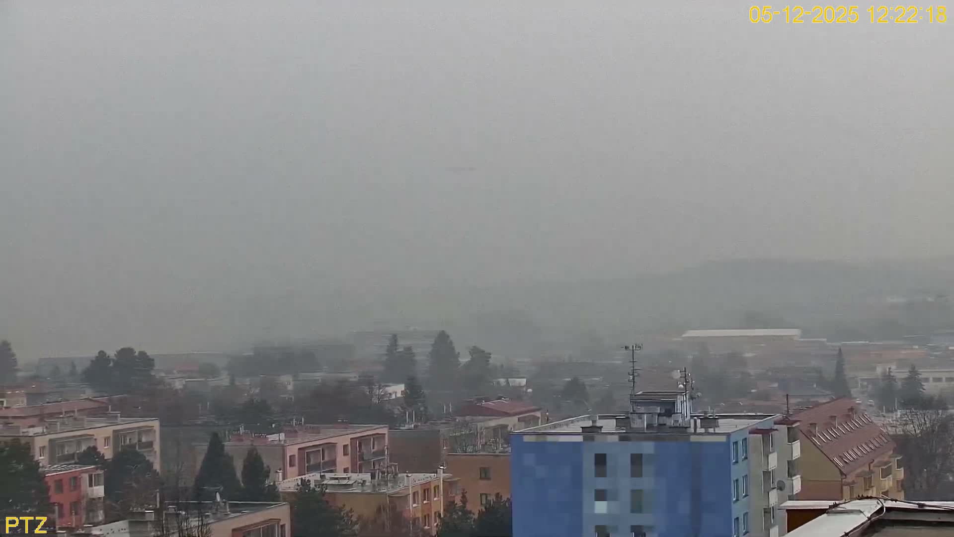 Kroměříž  PTZ Rotary Panaromic Skyline Live Cam - Kromeriz, Zlin, Czechia