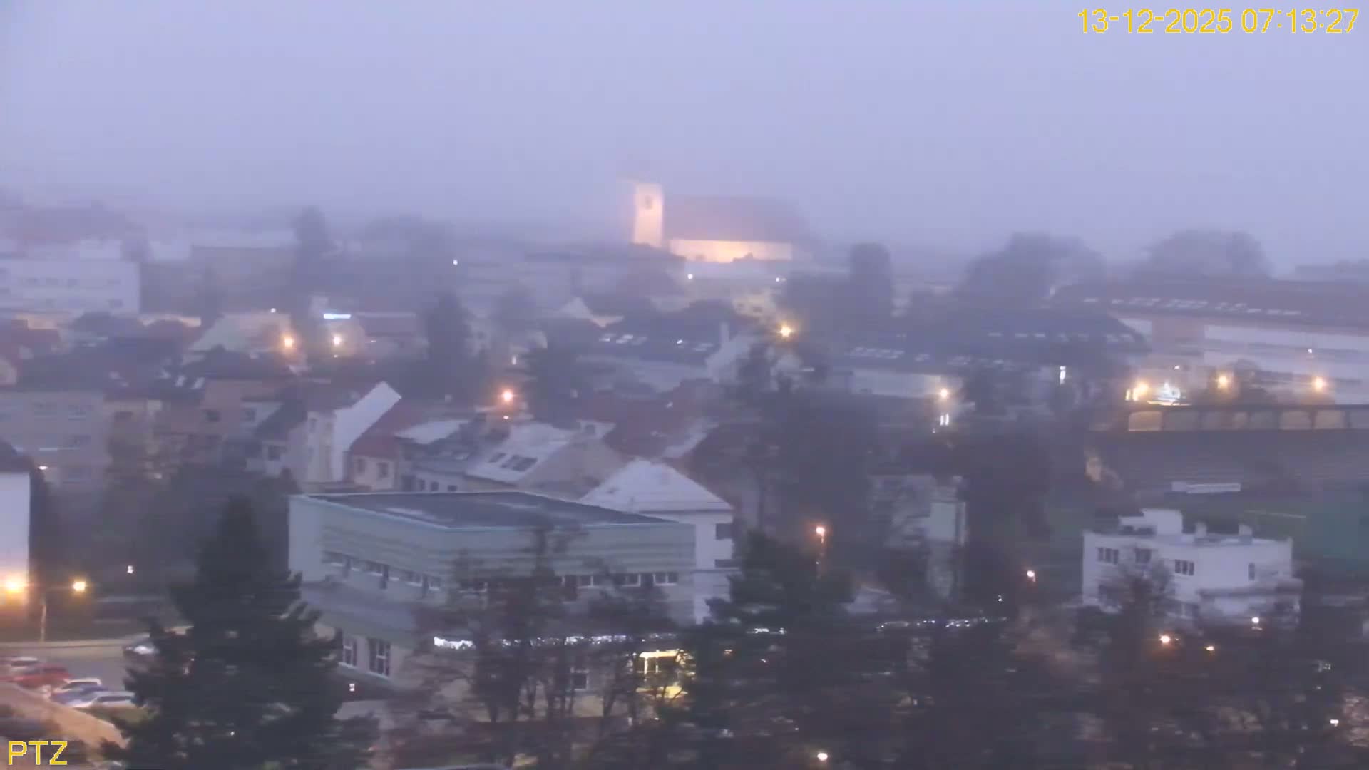 Kroměříž  PTZ Rotary Panaromic Skyline Live Cam - Kromeriz, Zlin, Czechia