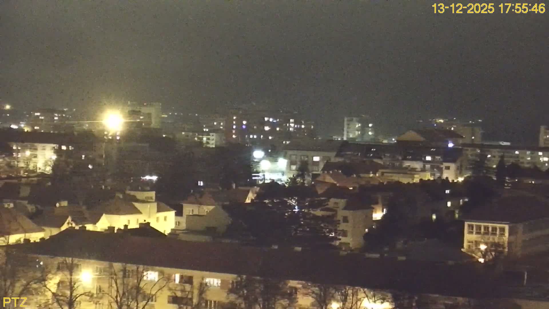 Kroměříž  PTZ Rotary Panaromic Skyline Live Cam - Kromeriz, Zlin, Czechia