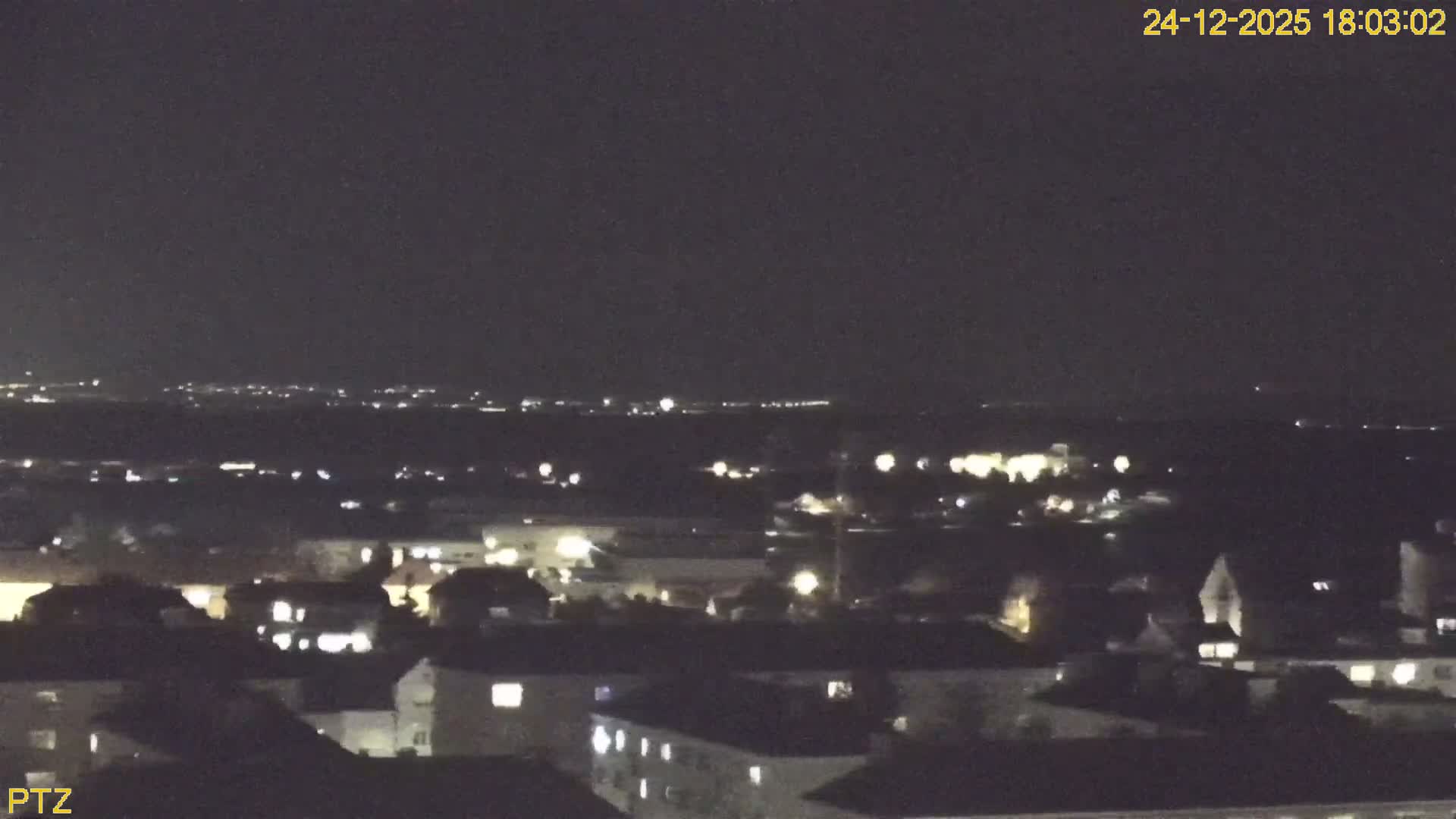 Kroměříž  PTZ Rotary Panaromic Skyline Live Cam - Kromeriz, Zlin, Czechia