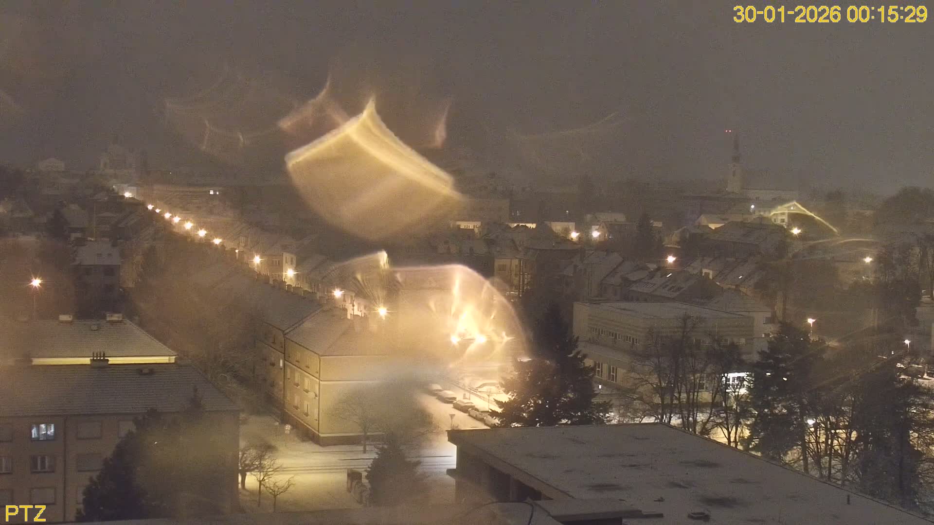 Kroměříž  PTZ Rotary Panaromic Skyline Live Cam - Kromeriz, Zlin, Czechia