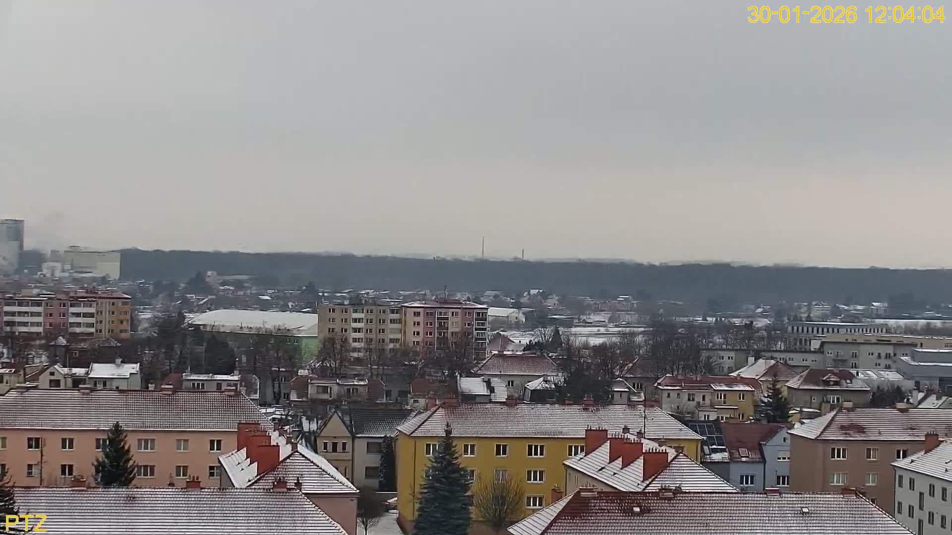 Kroměříž  PTZ Rotary Panaromic Skyline Live Cam - Kromeriz, Zlin, Czechia