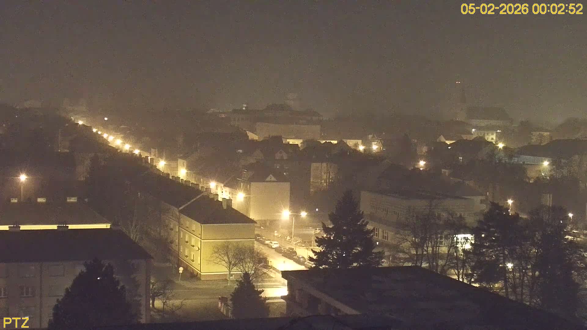 Kroměříž  PTZ Rotary Panaromic Skyline Live Cam - Kromeriz, Zlin, Czechia