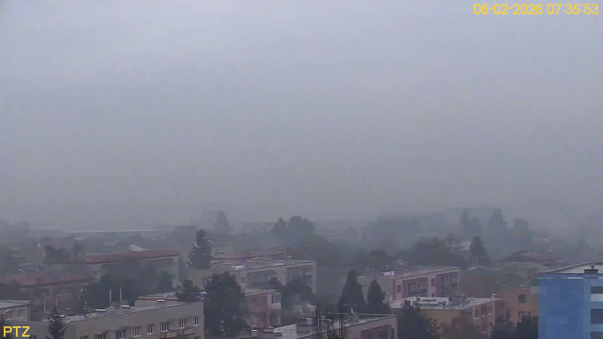 Kroměříž  PTZ Rotary Panaromic Skyline Live Cam - Kromeriz, Zlin, Czechia