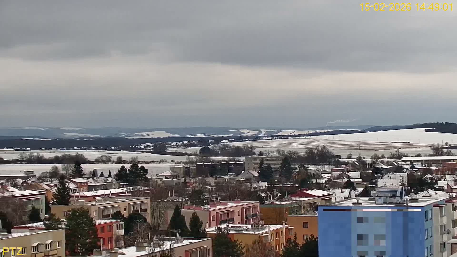 Kroměříž  PTZ Rotary Panaromic Skyline Live Cam - Kromeriz, Zlin, Czechia