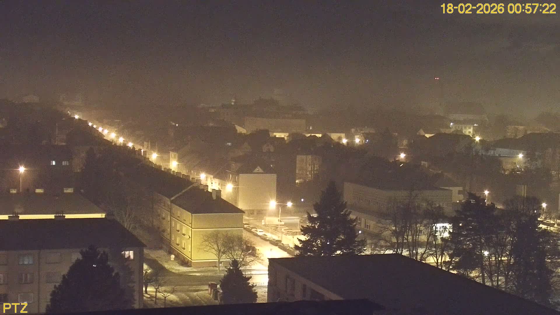 Kroměříž  PTZ Rotary Panaromic Skyline Live Cam - Kromeriz, Zlin, Czechia