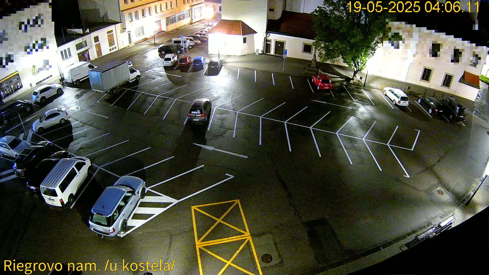 Kroměříž - Riegrovo Náměstí (Rieger Square) Live Cam - Kromeriz, Zlin, Czechia