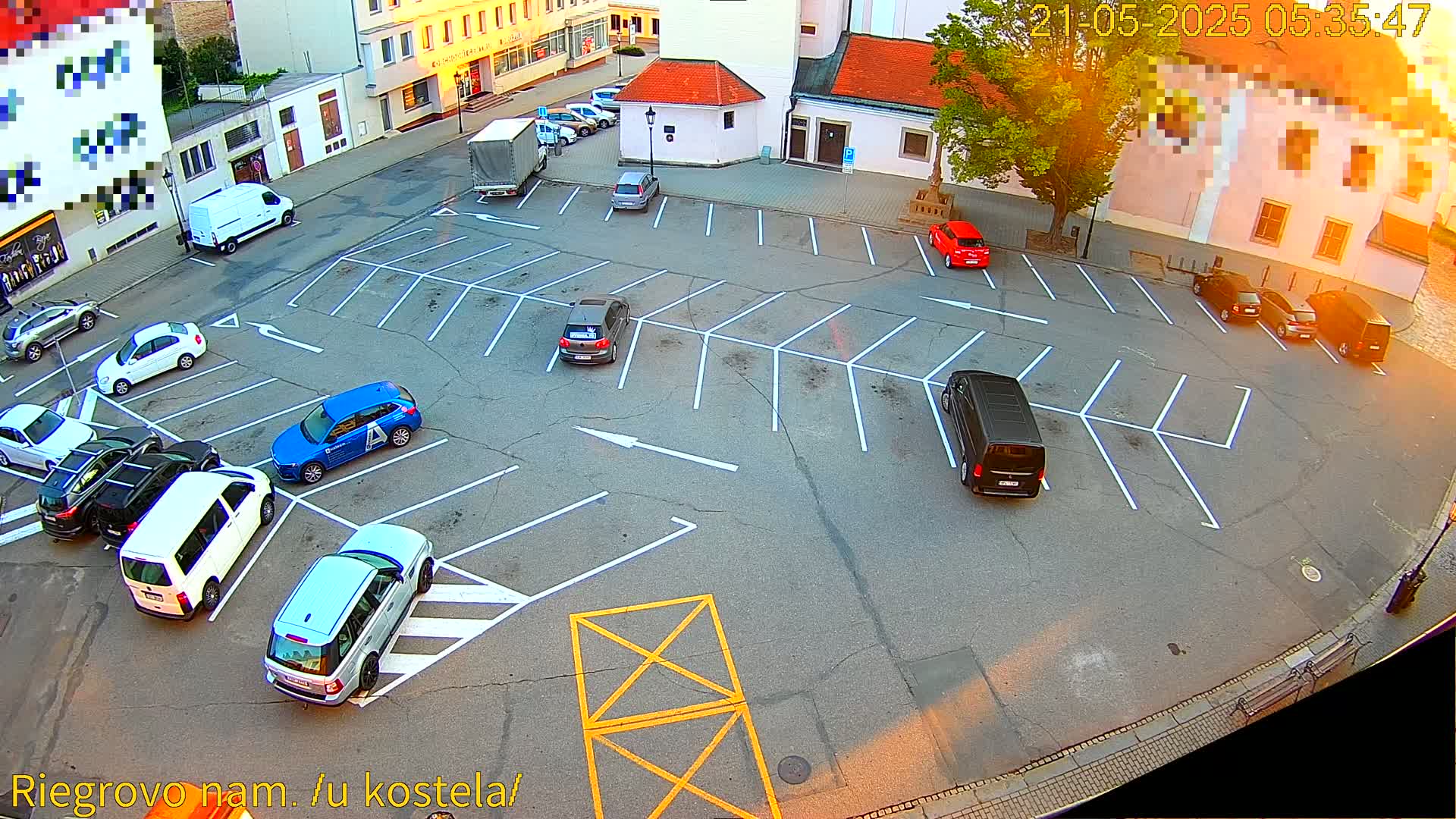 Kroměříž - Riegrovo Náměstí (Rieger Square) Live Cam - Kromeriz, Zlin, Czechia