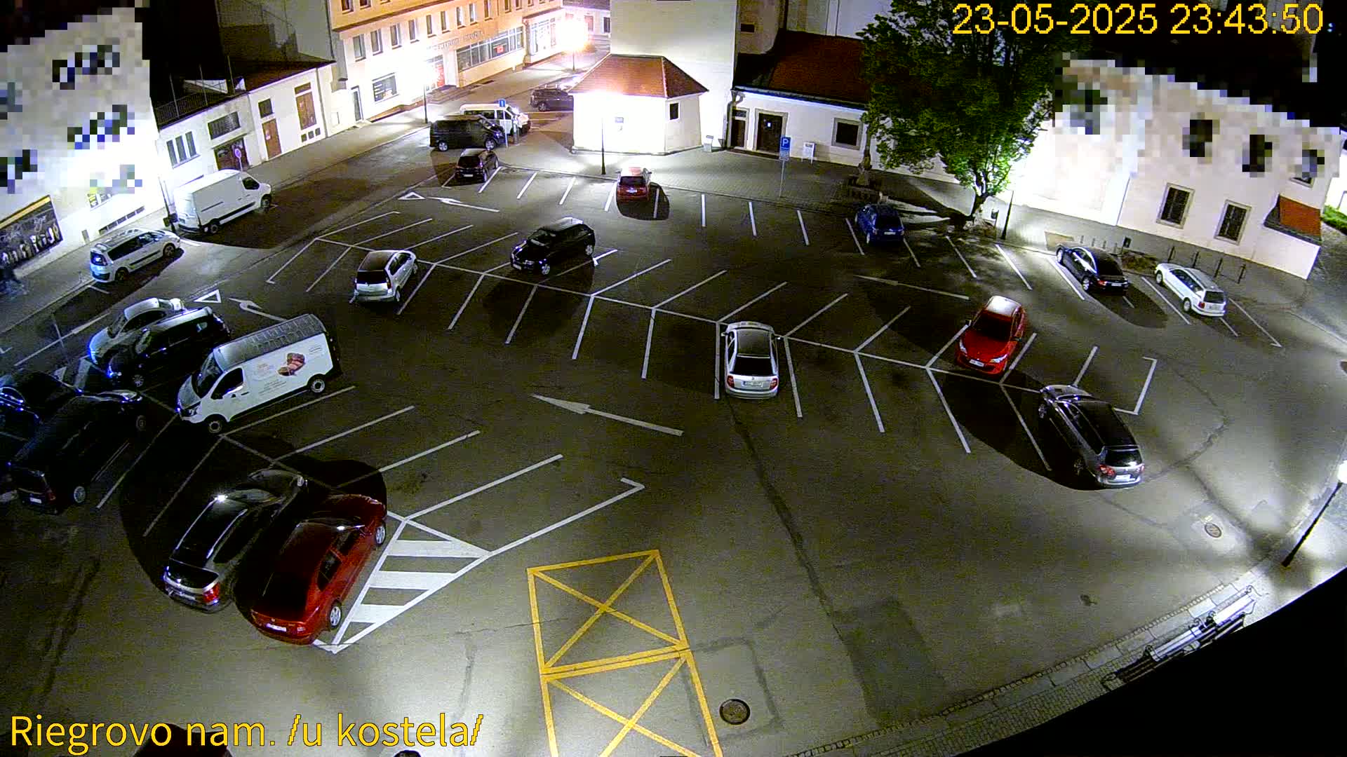 Kroměříž - Riegrovo Náměstí (Rieger Square) Live Cam - Kromeriz, Zlin, Czechia