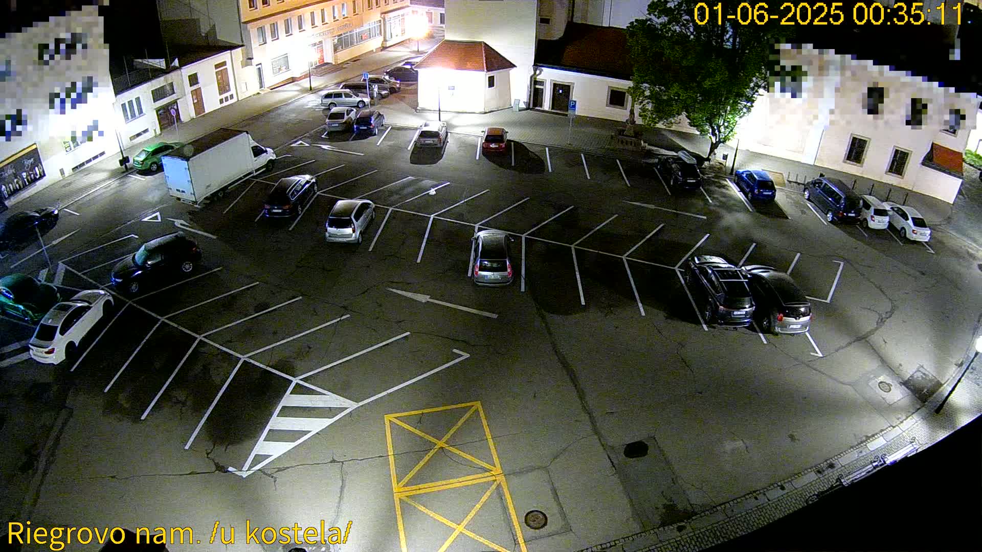 Kroměříž - Riegrovo Náměstí (Rieger Square) Live Cam - Kromeriz, Zlin, Czechia