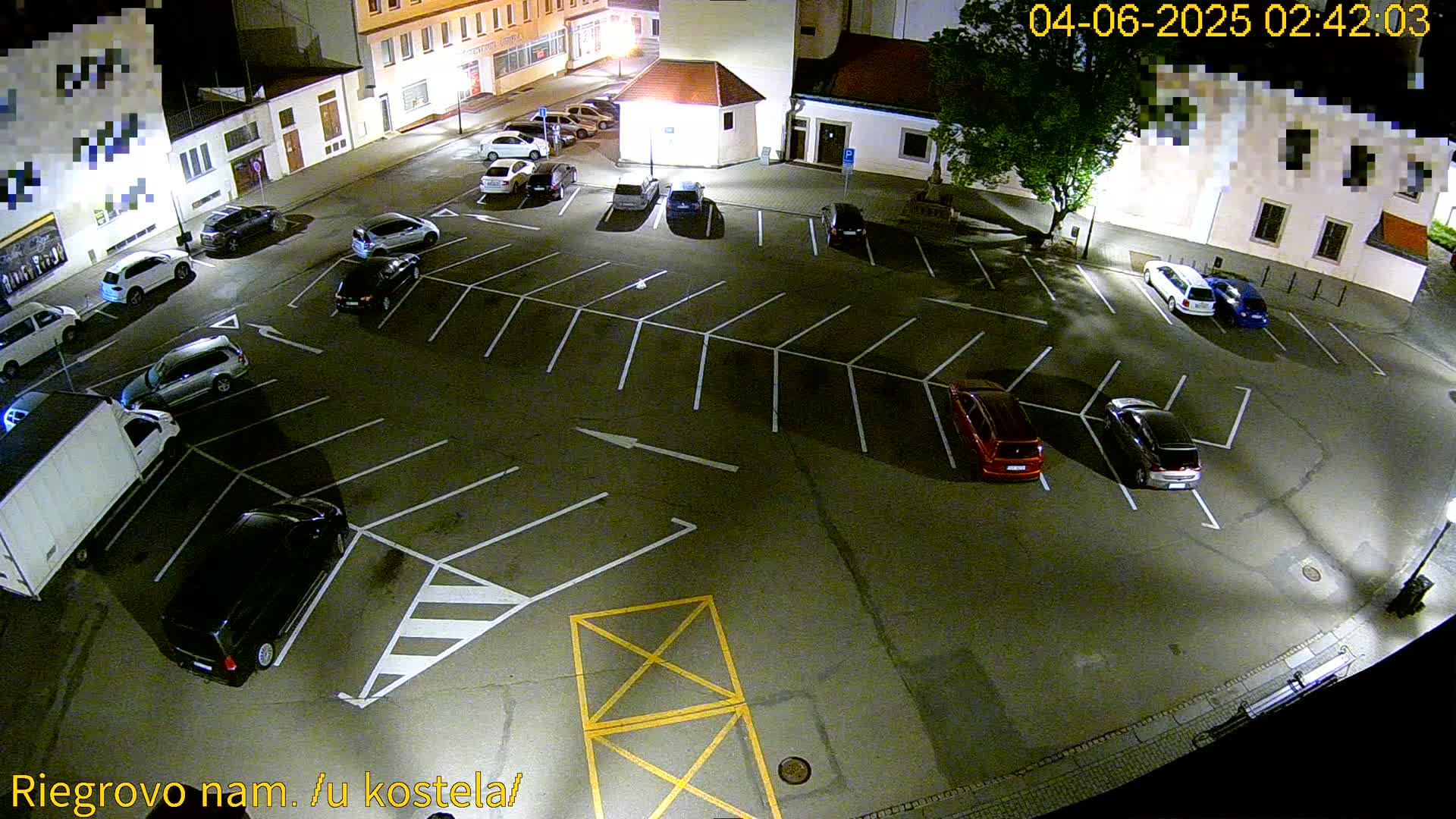 Kroměříž - Riegrovo Náměstí (Rieger Square) Live Cam - Kromeriz, Zlin, Czechia