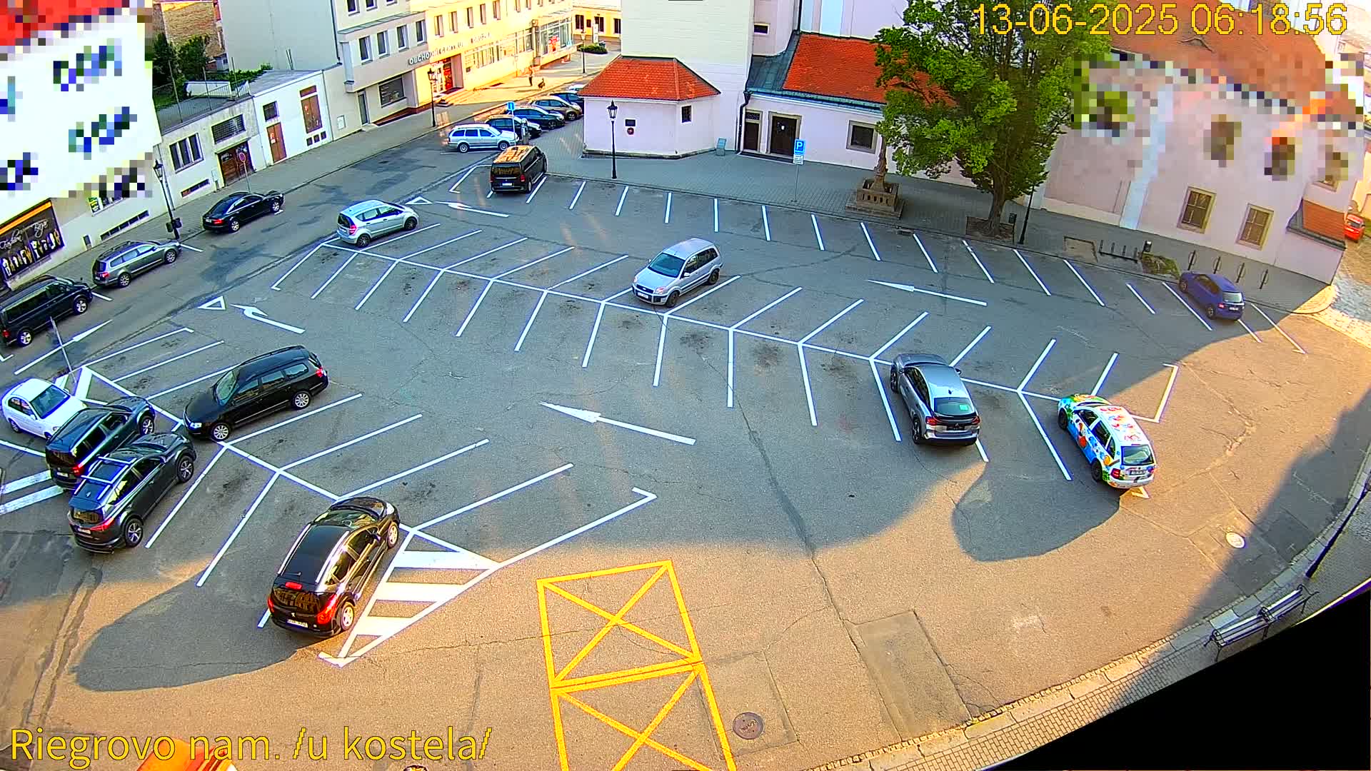 Kroměříž - Riegrovo Náměstí (Rieger Square) Live Cam - Kromeriz, Zlin, Czechia