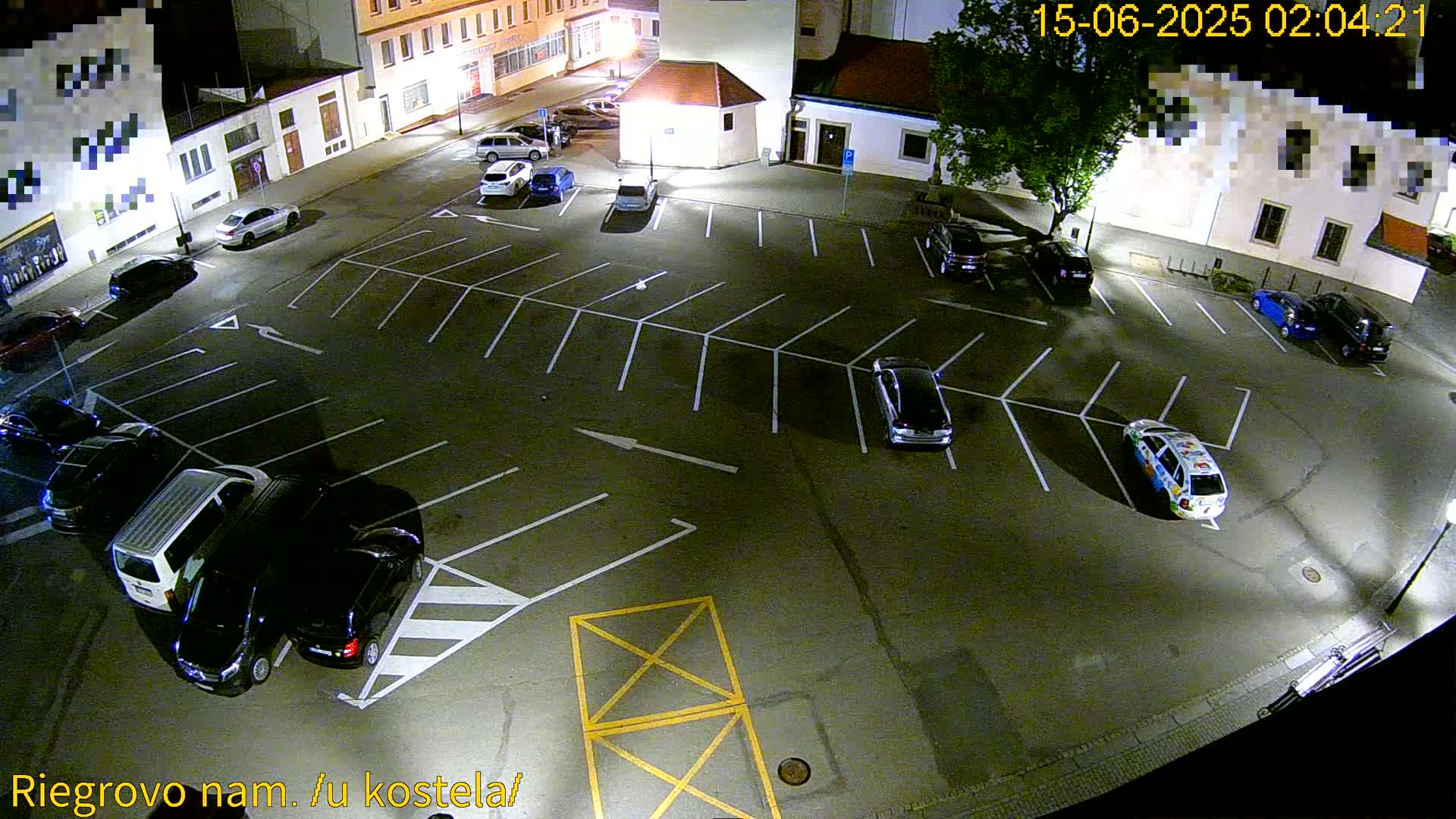 Kroměříž - Riegrovo Náměstí (Rieger Square) Live Cam - Kromeriz, Zlin, Czechia