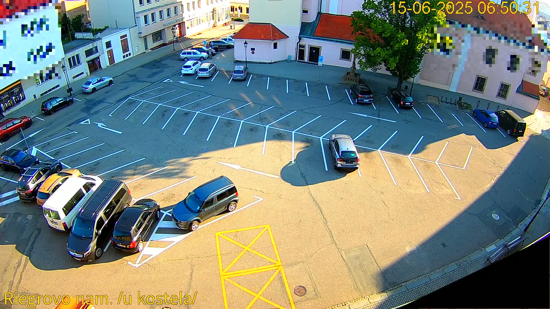 Kroměříž - Riegrovo Náměstí (Rieger Square) Live Cam - Kromeriz, Zlin, Czechia