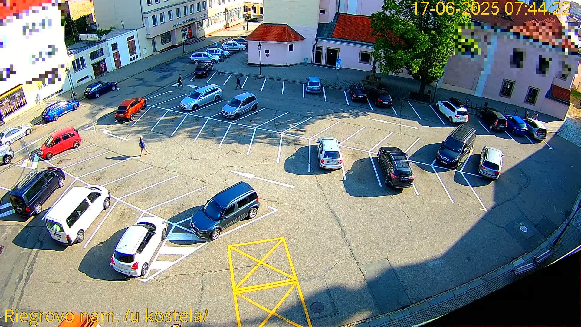 Kroměříž - Riegrovo Náměstí (Rieger Square) Live Cam - Kromeriz, Zlin, Czechia