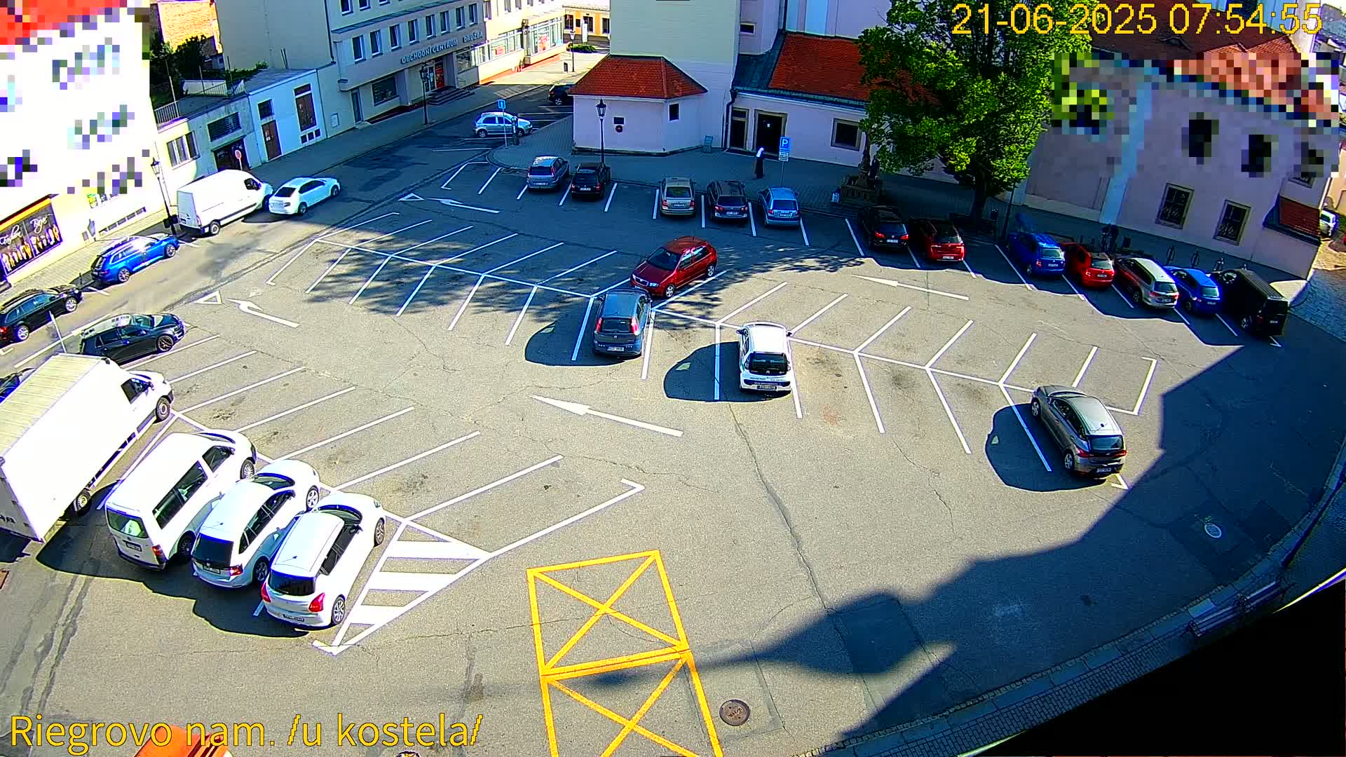 Kroměříž - Riegrovo Náměstí (Rieger Square) Live Cam - Kromeriz, Zlin, Czechia