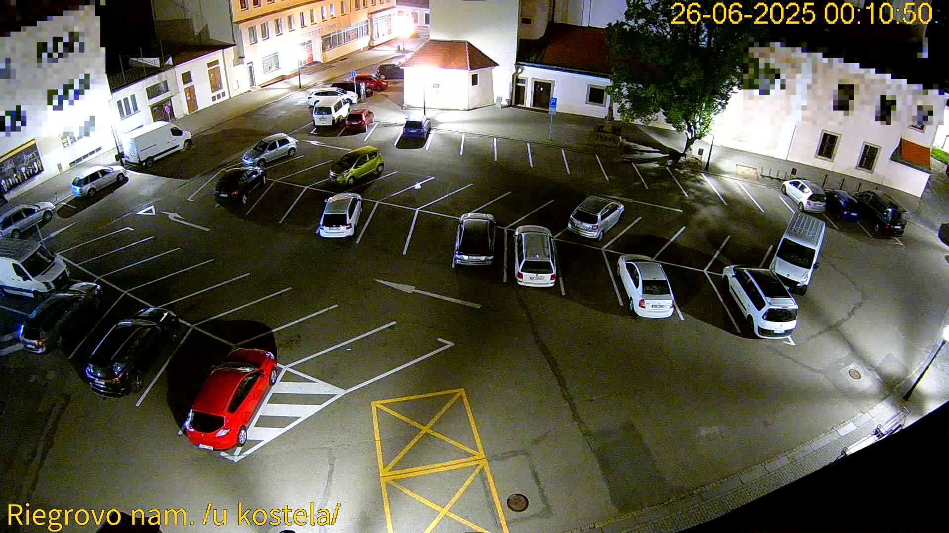 Kroměříž - Riegrovo Náměstí (Rieger Square) Live Cam - Kromeriz, Zlin, Czechia