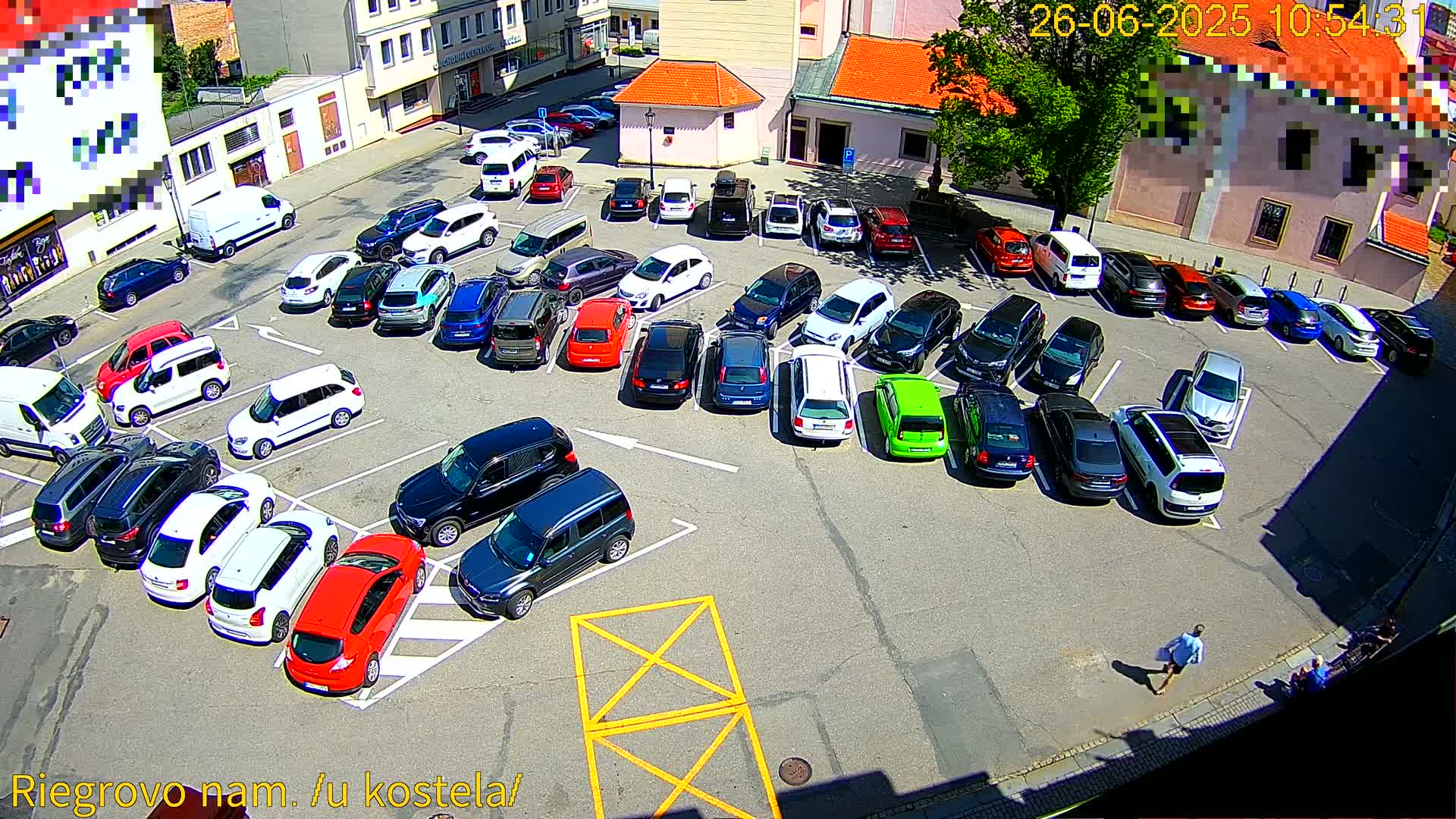 Kroměříž - Riegrovo Náměstí (Rieger Square) Live Cam - Kromeriz, Zlin, Czechia