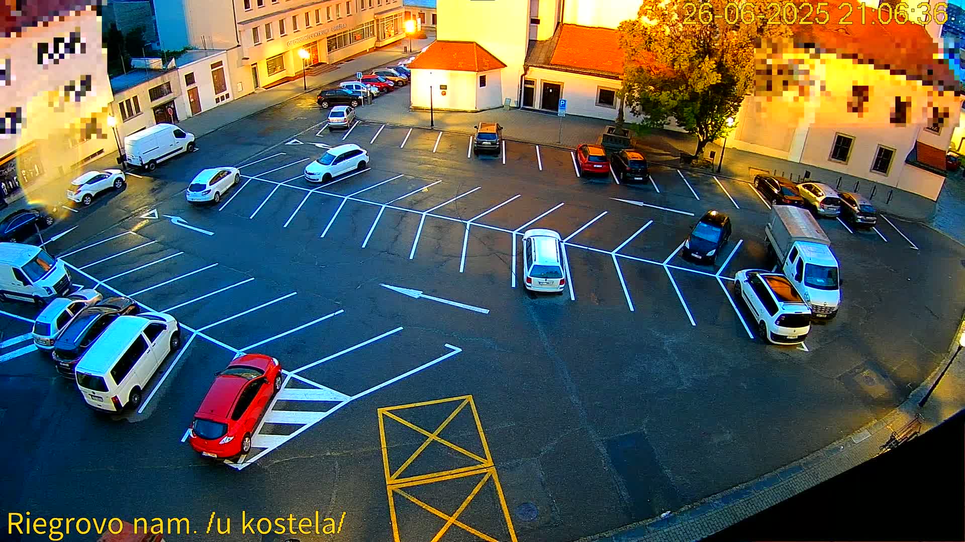 Kroměříž - Riegrovo Náměstí (Rieger Square) Live Cam - Kromeriz, Zlin, Czechia