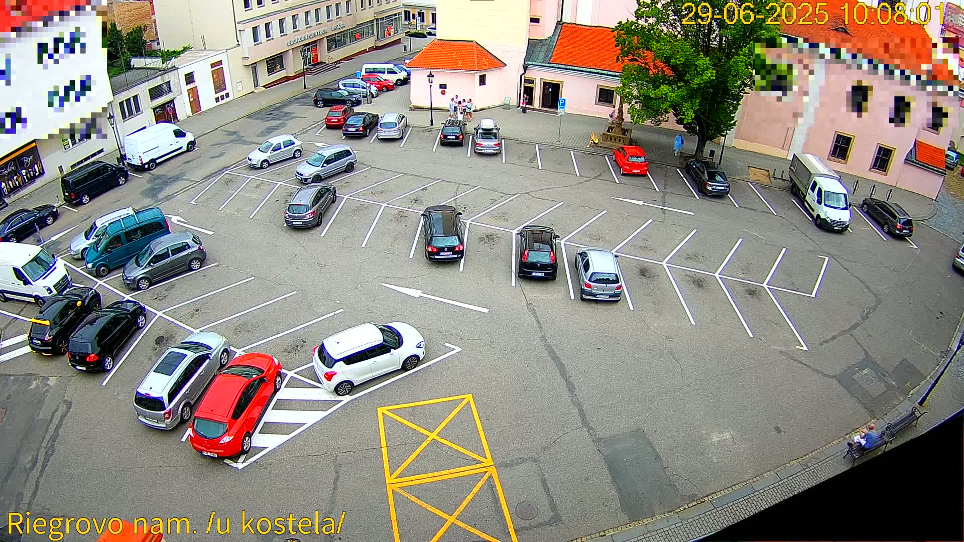 Kroměříž - Riegrovo Náměstí (Rieger Square) Live Cam - Kromeriz, Zlin, Czechia