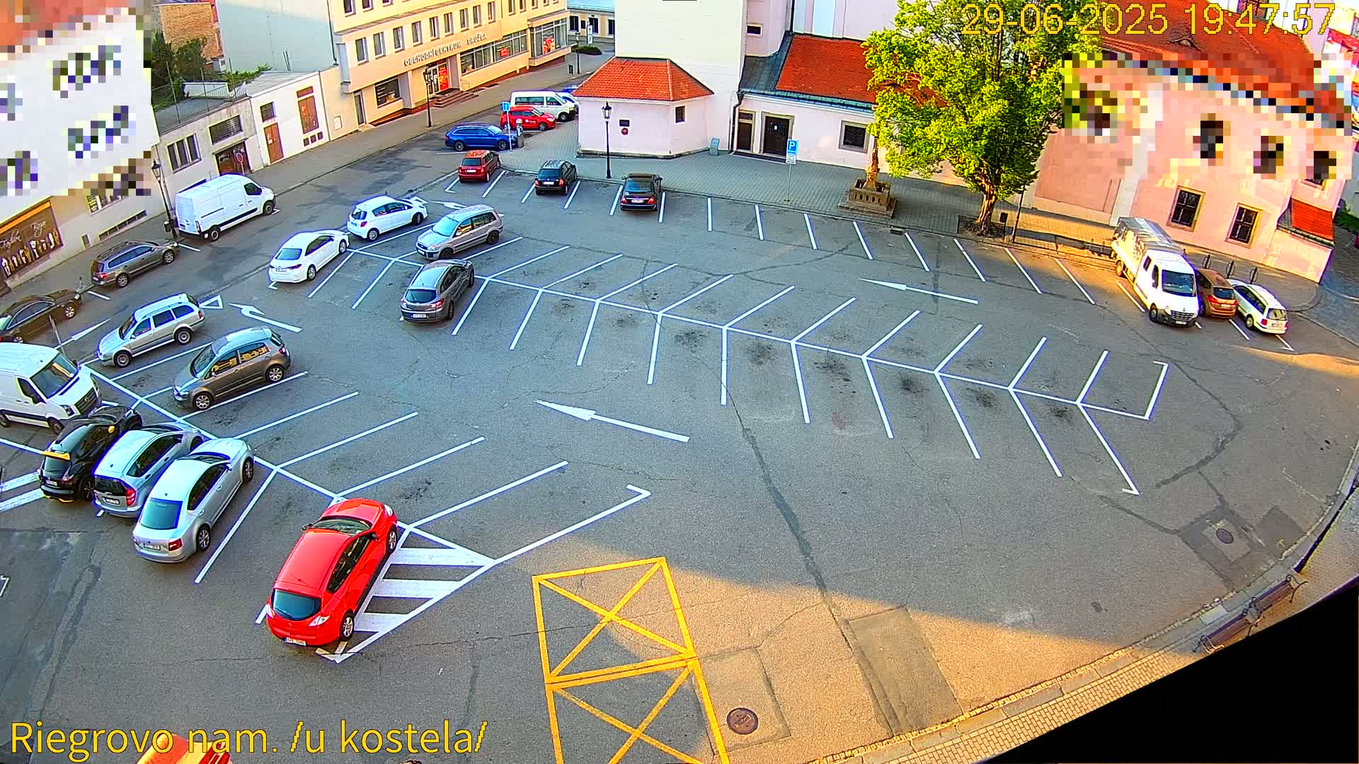 Kroměříž - Riegrovo Náměstí (Rieger Square) Live Cam - Kromeriz, Zlin, Czechia