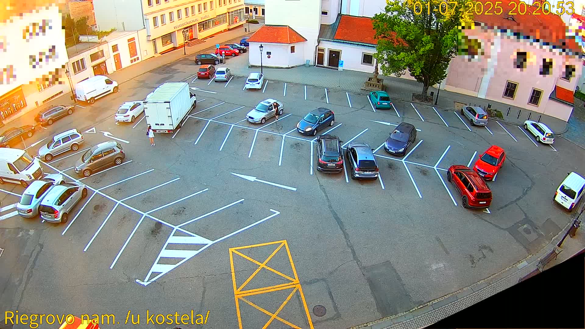 Kroměříž - Riegrovo Náměstí (Rieger Square) Live Cam - Kromeriz, Zlin, Czechia