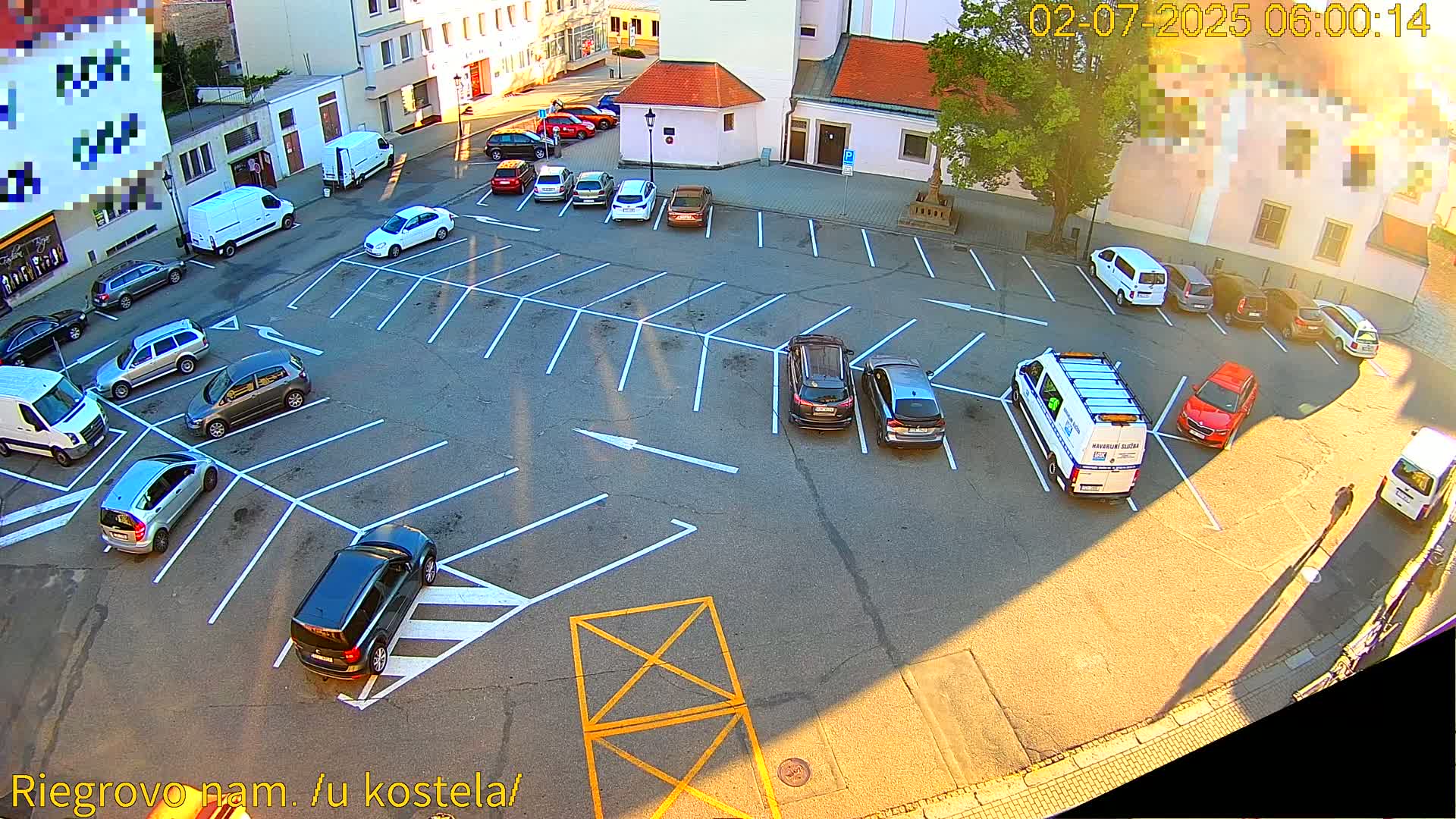 Kroměříž - Riegrovo Náměstí (Rieger Square) Live Cam - Kromeriz, Zlin, Czechia