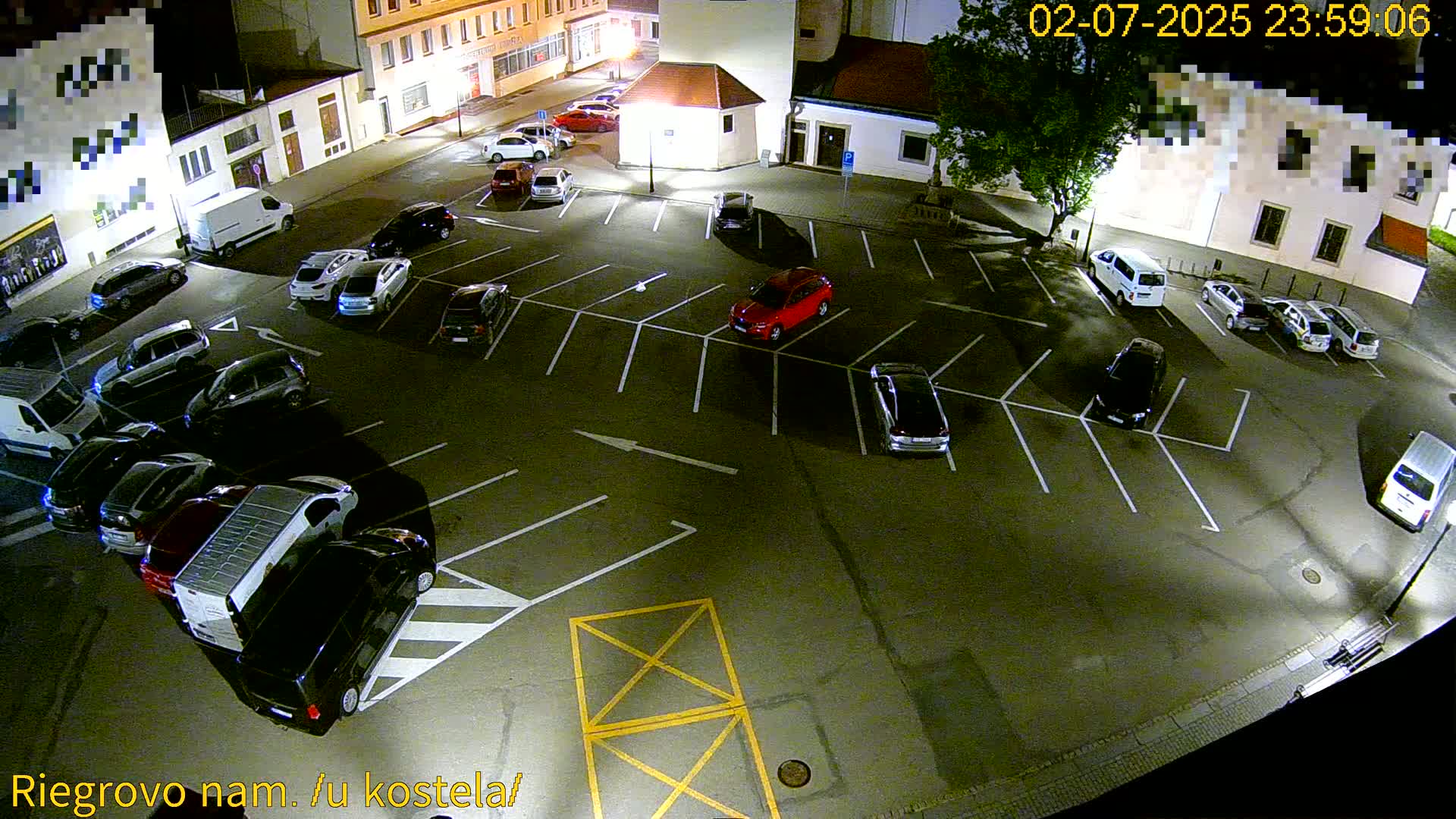 Kroměříž - Riegrovo Náměstí (Rieger Square) Live Cam - Kromeriz, Zlin, Czechia