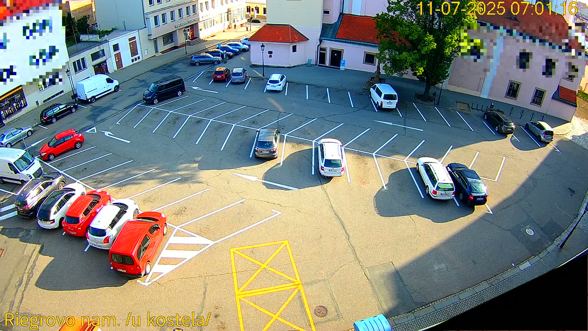 Kroměříž - Riegrovo Náměstí (Rieger Square) Live Cam - Kromeriz, Zlin, Czechia