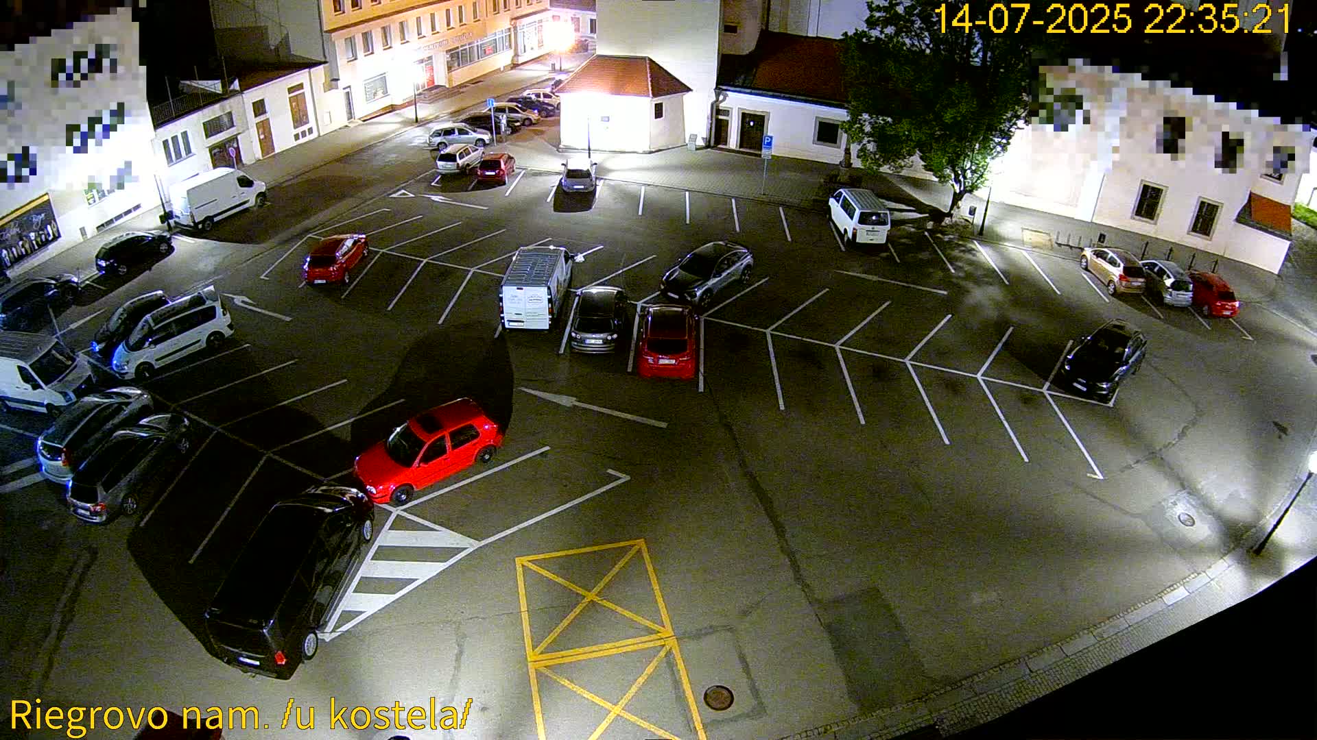 Kroměříž - Riegrovo Náměstí (Rieger Square) Live Cam - Kromeriz, Zlin, Czechia