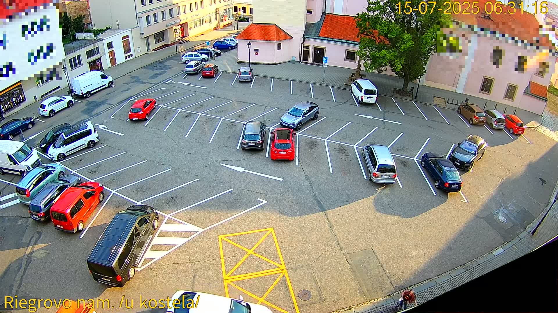 Kroměříž - Riegrovo Náměstí (Rieger Square) Live Cam - Kromeriz, Zlin, Czechia