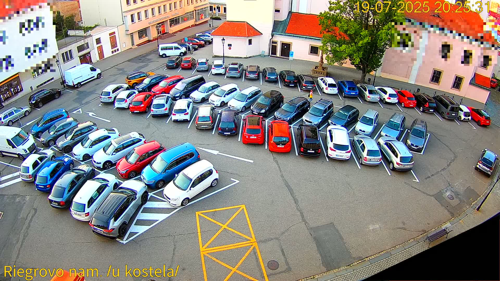Kroměříž - Riegrovo Náměstí (Rieger Square) Live Cam - Kromeriz, Zlin, Czechia