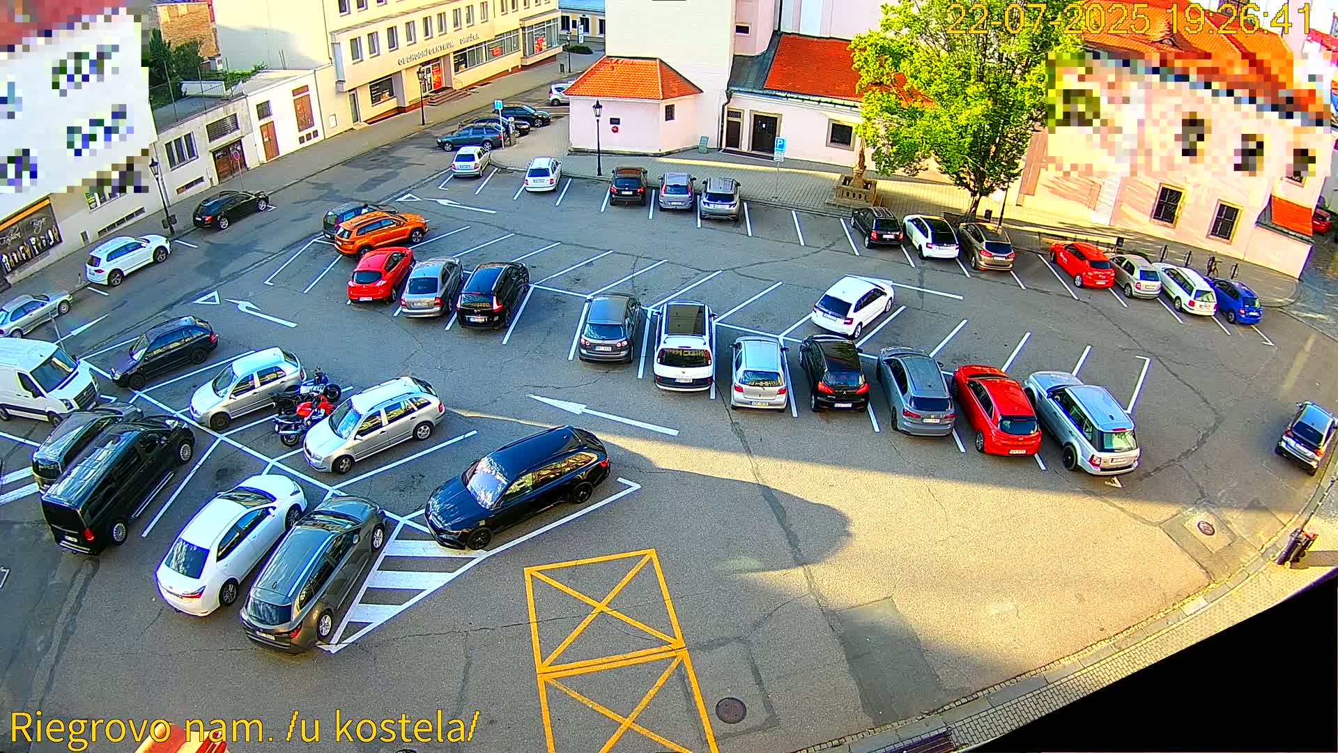Kroměříž - Riegrovo Náměstí (Rieger Square) Live Cam - Kromeriz, Zlin, Czechia