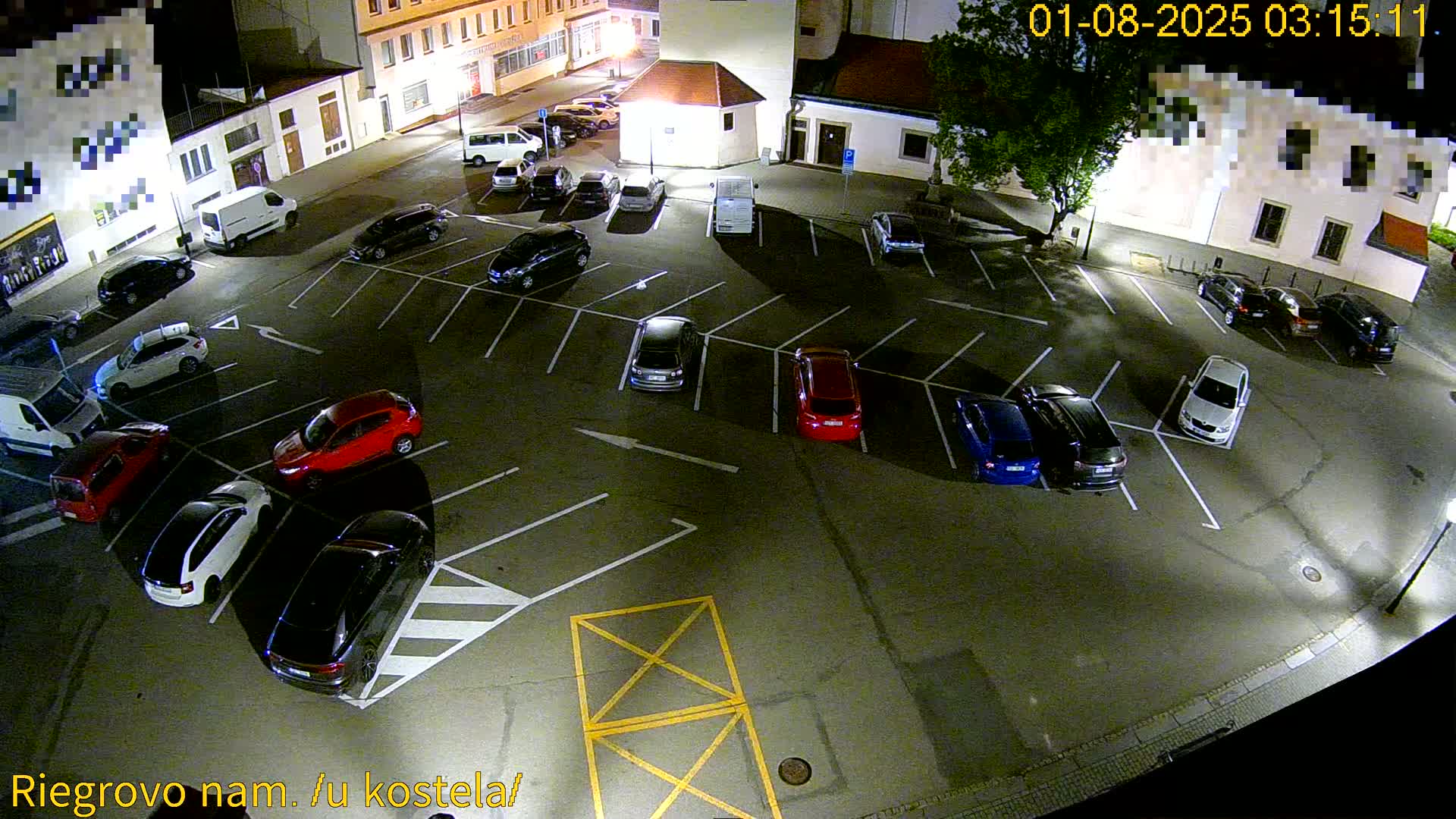 Kroměříž - Riegrovo Náměstí (Rieger Square) Live Cam - Kromeriz, Zlin, Czechia