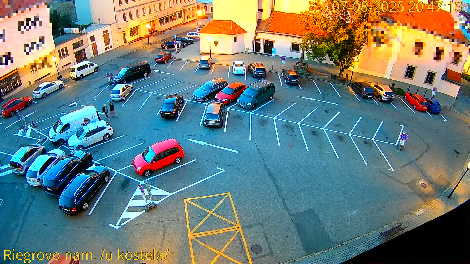 Kroměříž - Riegrovo Náměstí (Rieger Square) Live Cam - Kromeriz, Zlin, Czechia