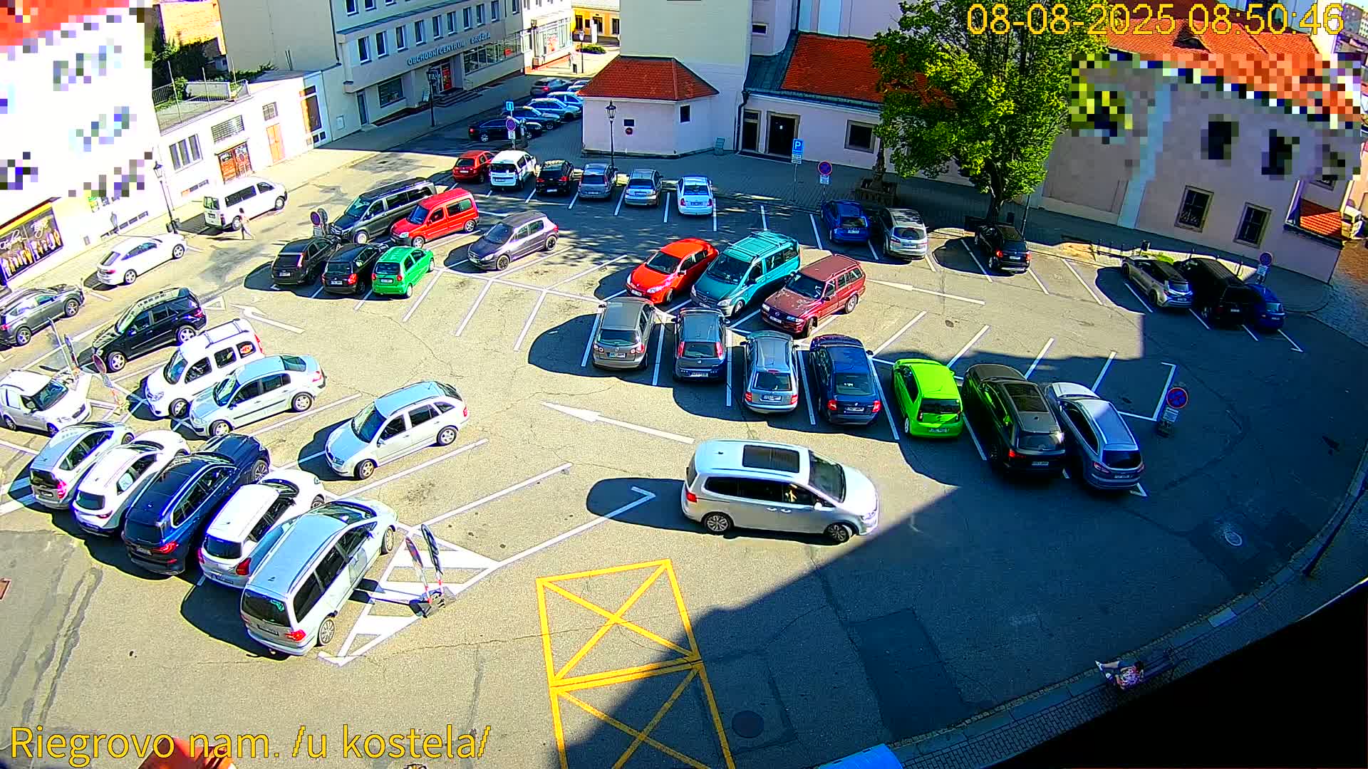 Kroměříž - Riegrovo Náměstí (Rieger Square) Live Cam - Kromeriz, Zlin, Czechia