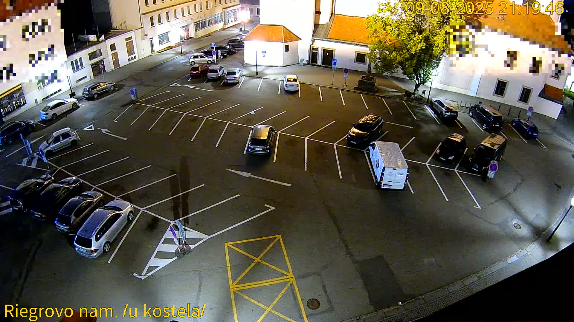 Kroměříž - Riegrovo Náměstí (Rieger Square) Live Cam - Kromeriz, Zlin, Czechia