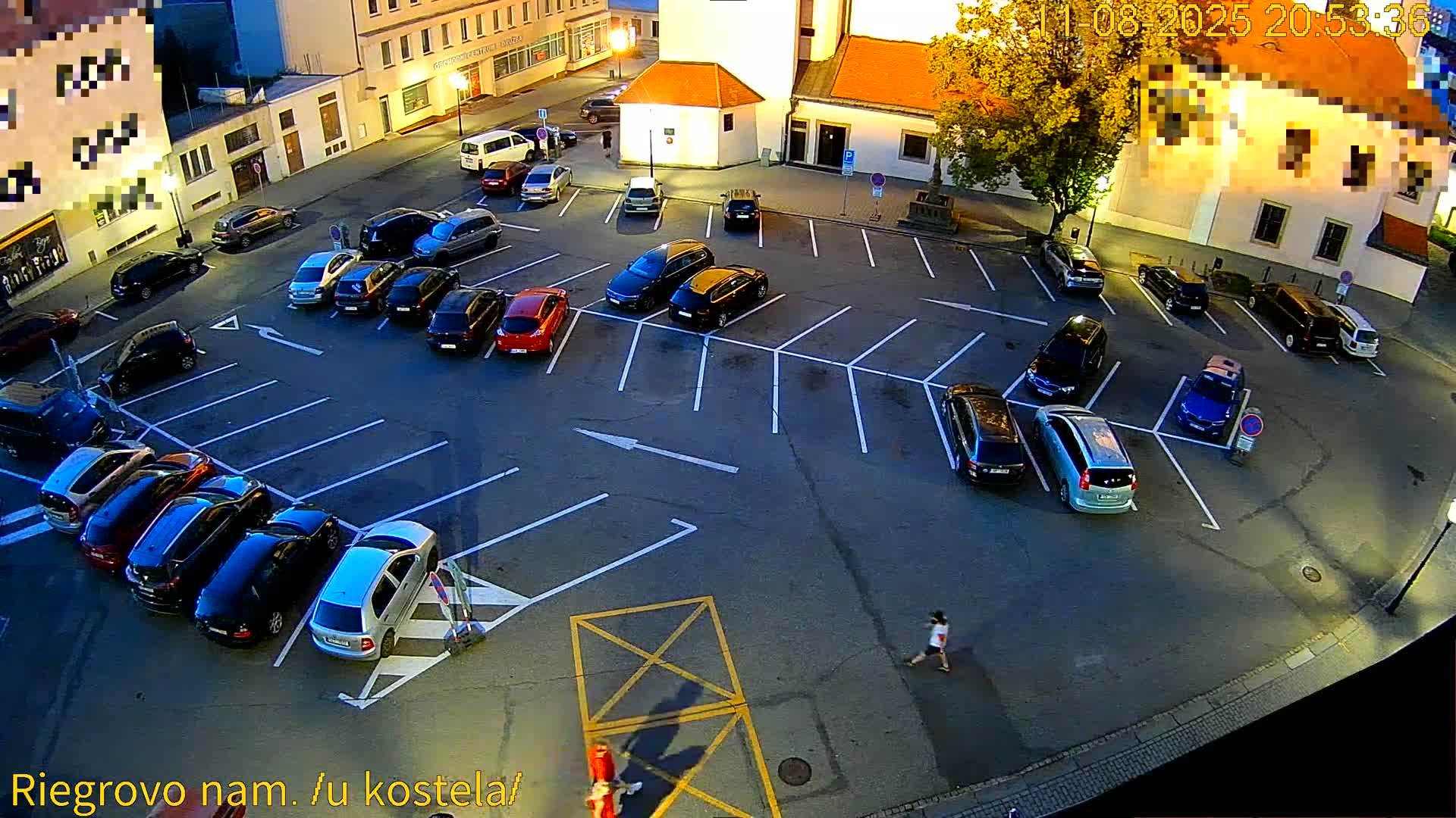 Kroměříž - Riegrovo Náměstí (Rieger Square) Live Cam - Kromeriz, Zlin, Czechia