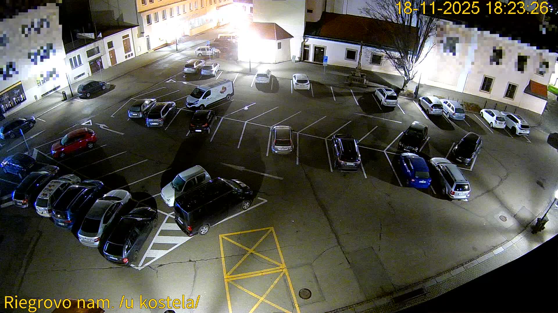 Kroměříž - Riegrovo Náměstí (Rieger Square) Live Cam - Kromeriz, Zlin, Czechia