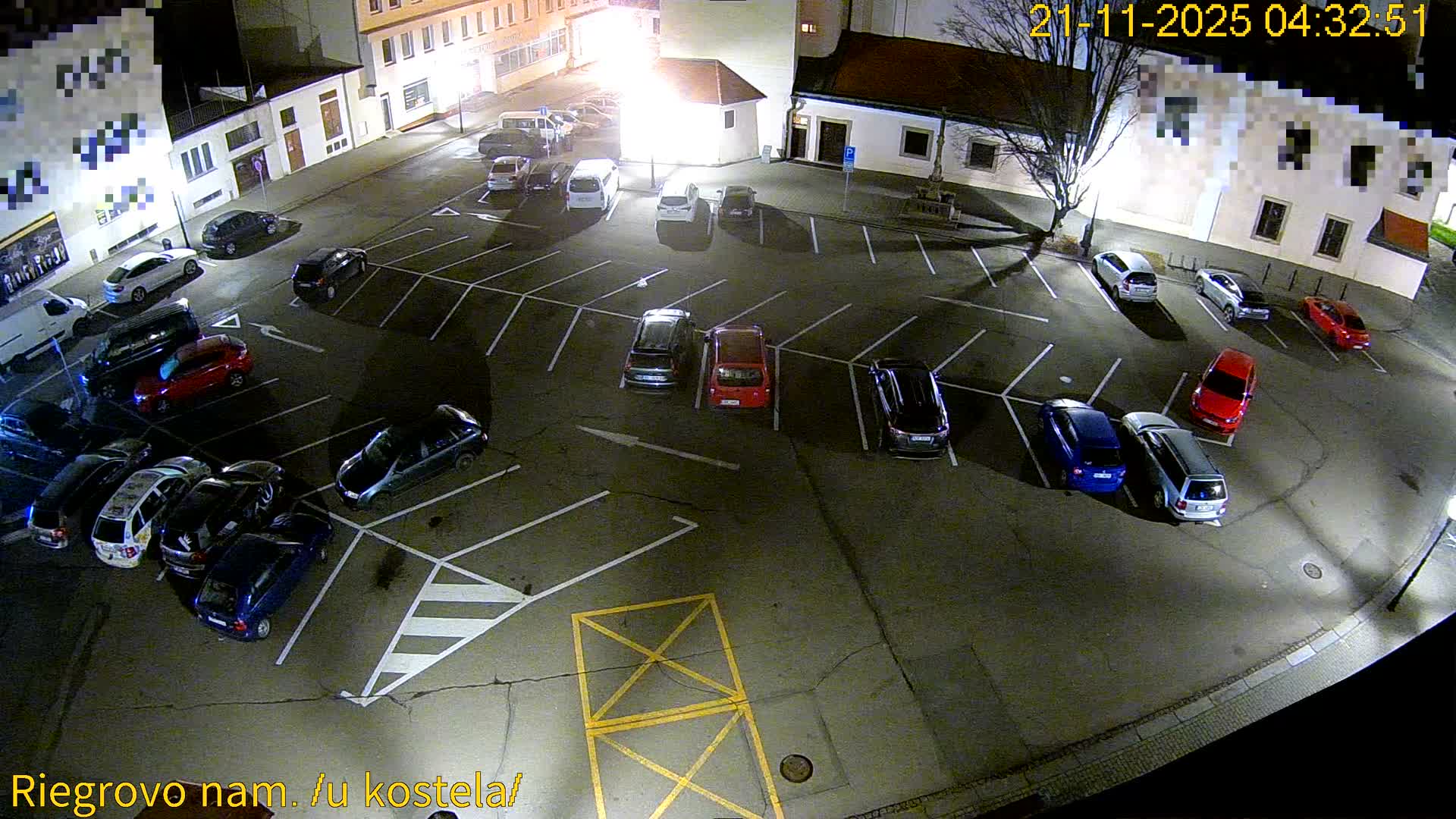 Kroměříž - Riegrovo Náměstí (Rieger Square) Live Cam - Kromeriz, Zlin, Czechia