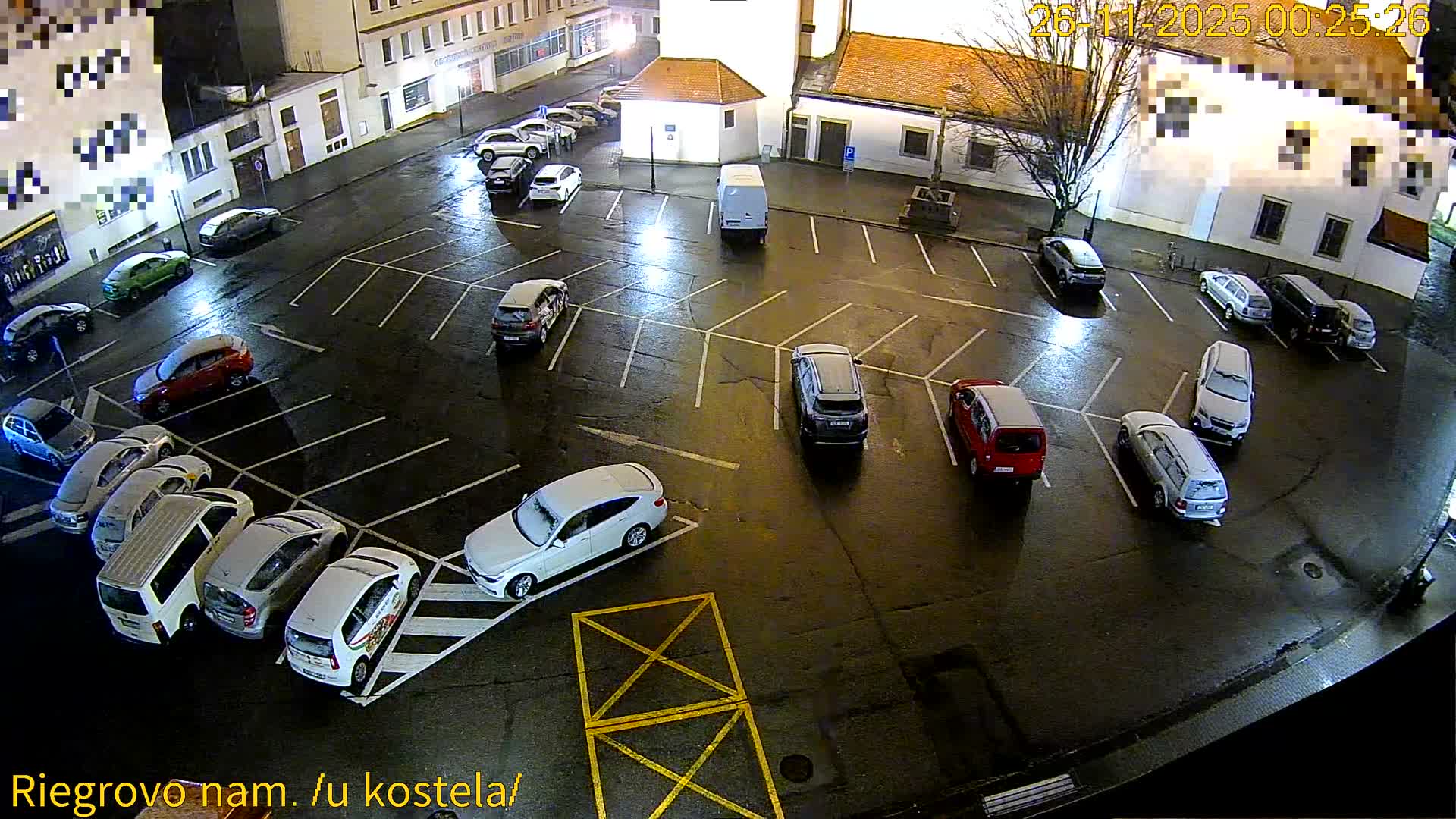 Kroměříž - Riegrovo Náměstí (Rieger Square) Live Cam - Kromeriz, Zlin, Czechia
