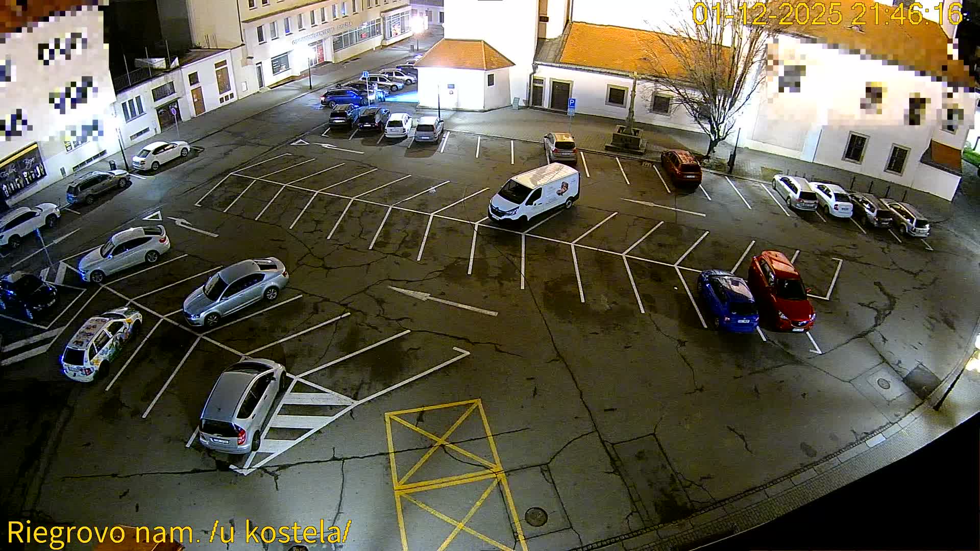Kroměříž - Riegrovo Náměstí (Rieger Square) Live Cam - Kromeriz, Zlin, Czechia