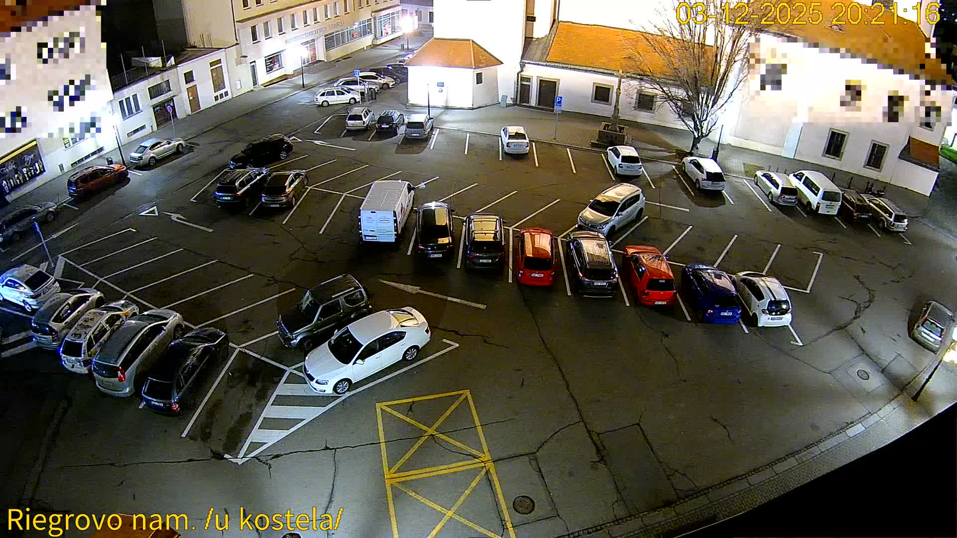 Kroměříž - Riegrovo Náměstí (Rieger Square) Live Cam - Kromeriz, Zlin, Czechia