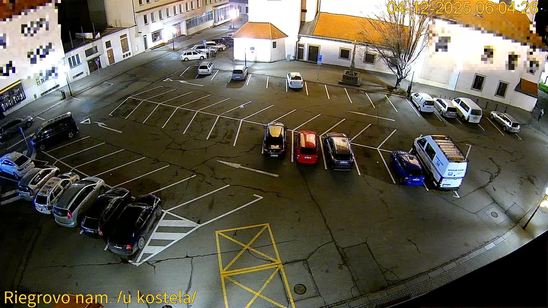 Kroměříž - Riegrovo Náměstí (Rieger Square) Live Cam - Kromeriz, Zlin, Czechia