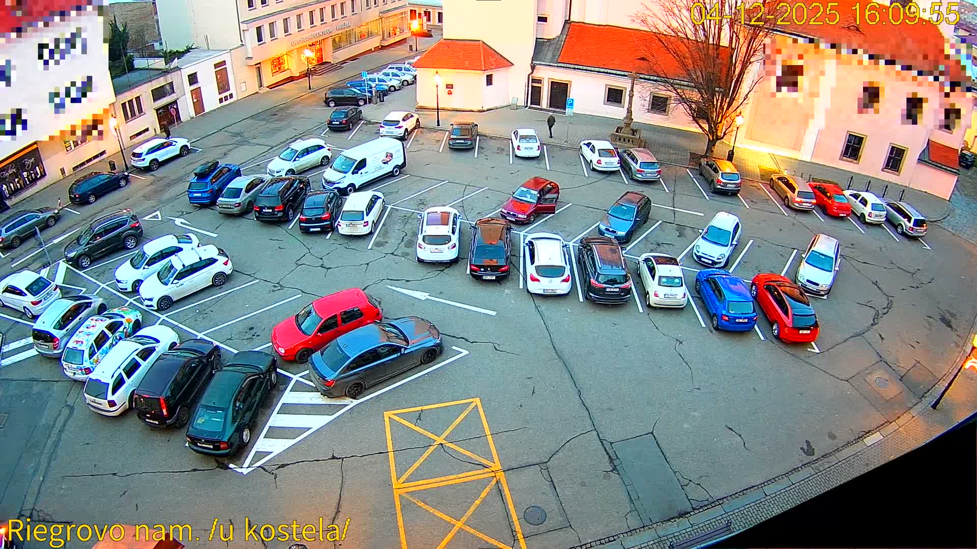 Kroměříž - Riegrovo Náměstí (Rieger Square) Live Cam - Kromeriz, Zlin, Czechia