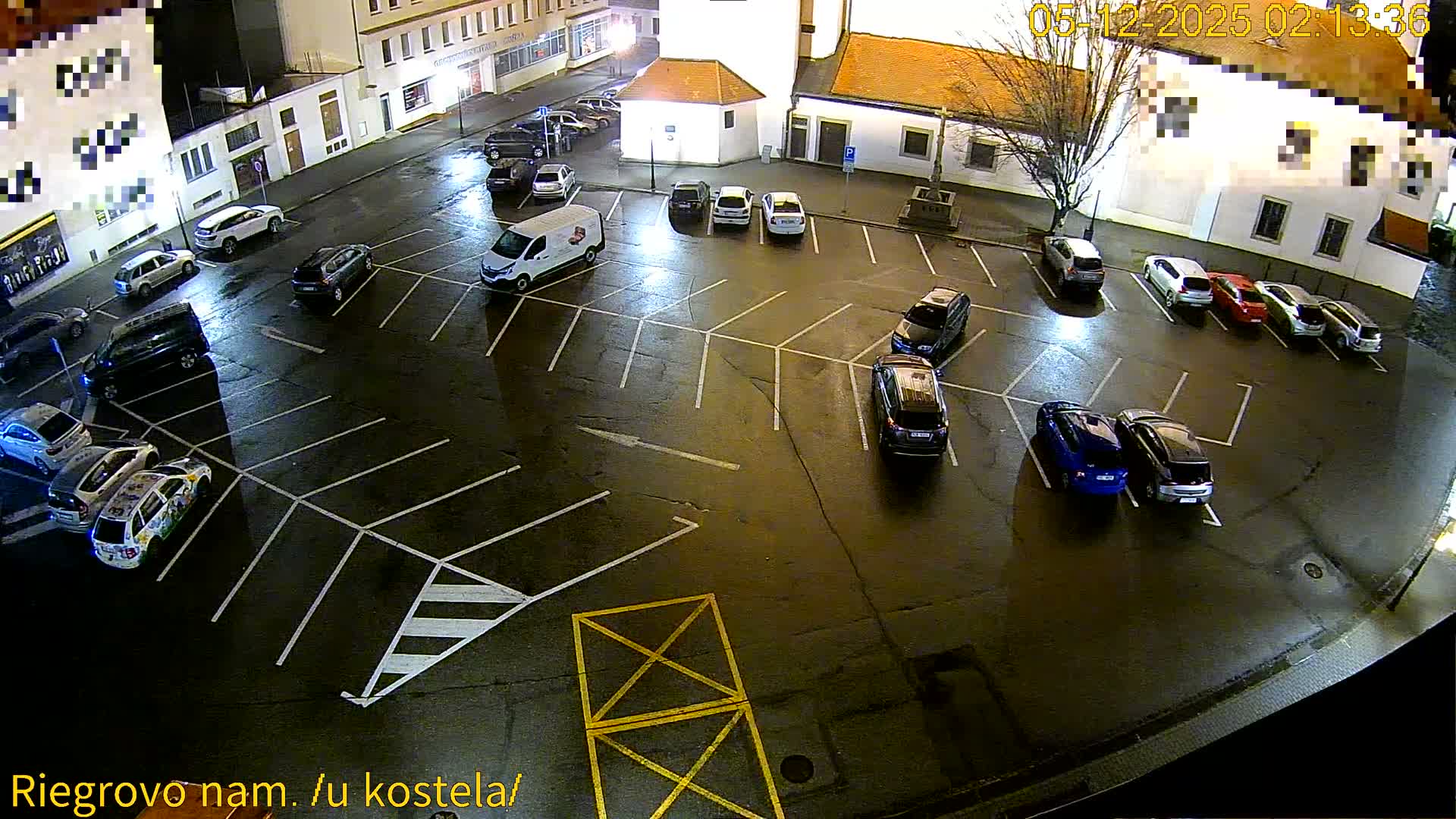 Kroměříž - Riegrovo Náměstí (Rieger Square) Live Cam - Kromeriz, Zlin, Czechia