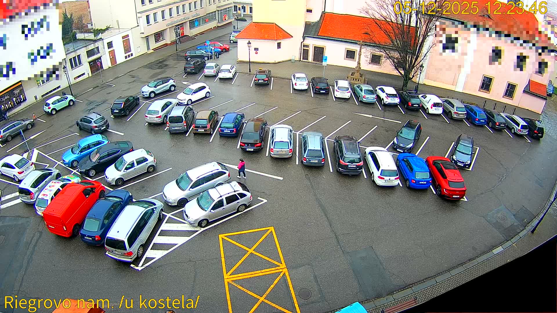 Kroměříž - Riegrovo Náměstí (Rieger Square) Live Cam - Kromeriz, Zlin, Czechia