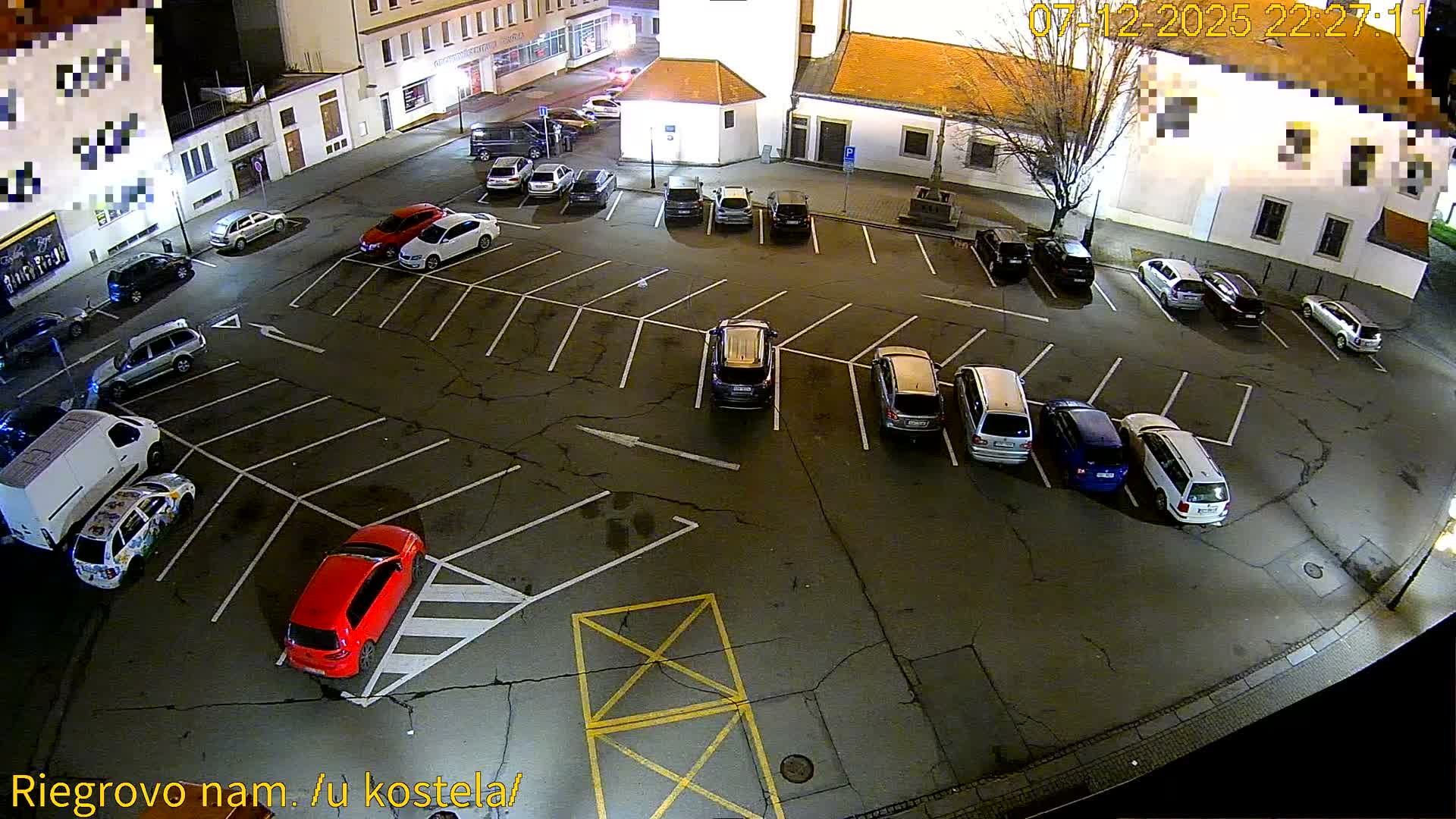 Kroměříž - Riegrovo Náměstí (Rieger Square) Live Cam - Kromeriz, Zlin, Czechia