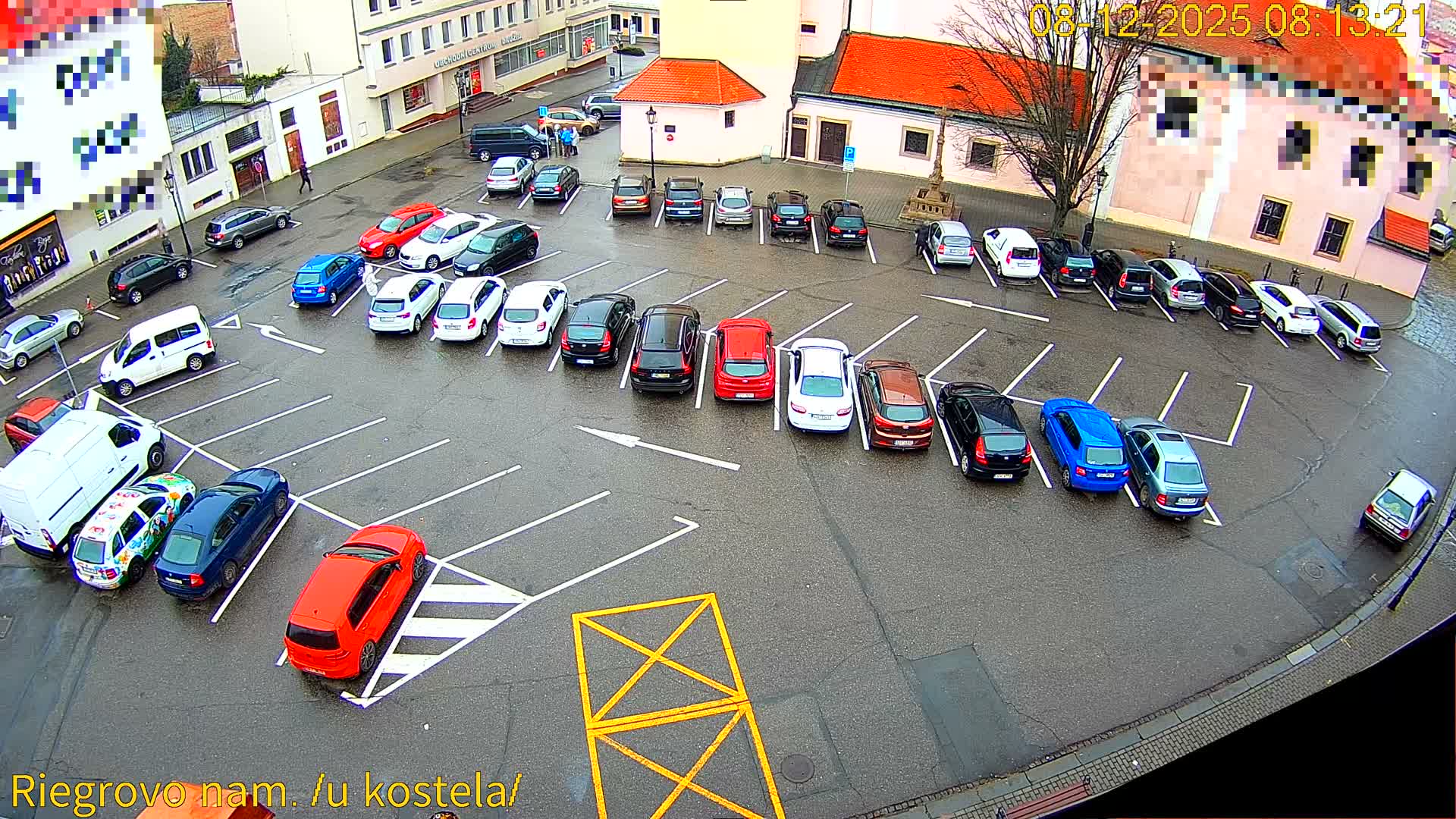 Kroměříž - Riegrovo Náměstí (Rieger Square) Live Cam - Kromeriz, Zlin, Czechia
